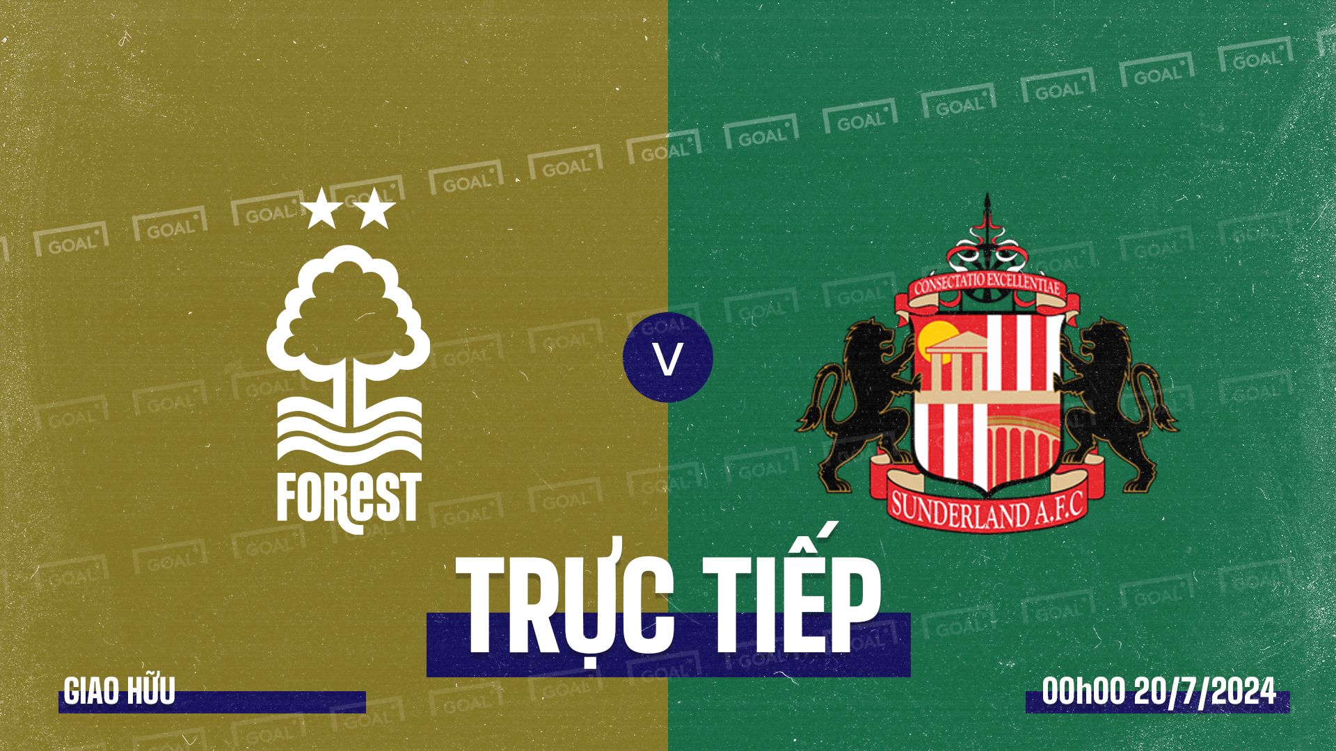 Nottingham Forest vs Sunderland 2024 GFX