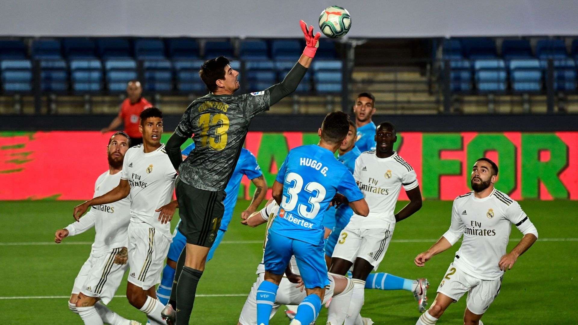 Courtois Real Madrid Valencia 18062020