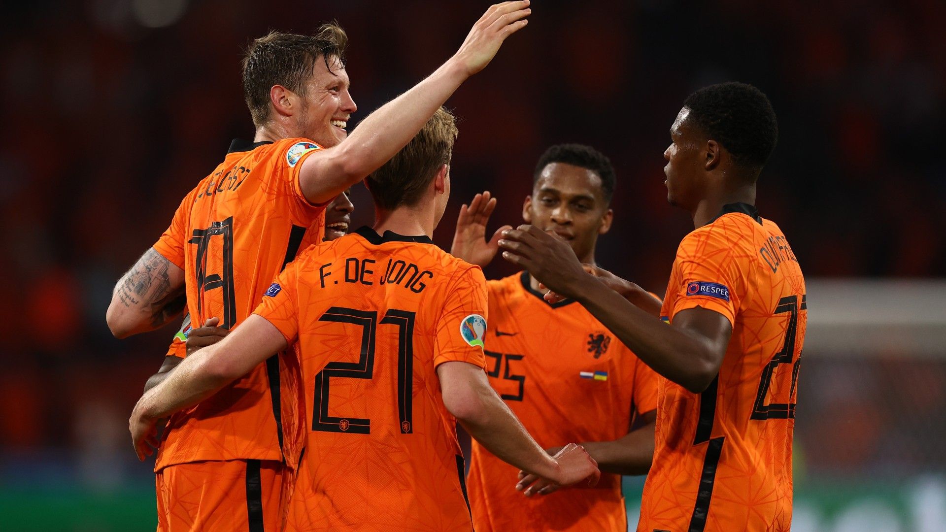 Netherlands Ukraine Wout Weghorst EURO
