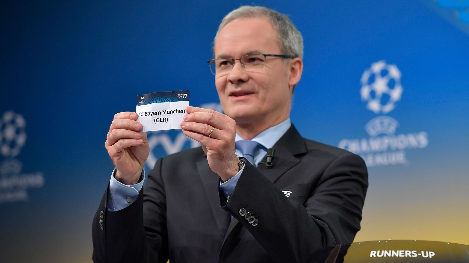 Champions League Auslosung Bayern München Marchetti 11122017