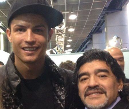 Cristiano Ronaldo, Diego Armando Maradona