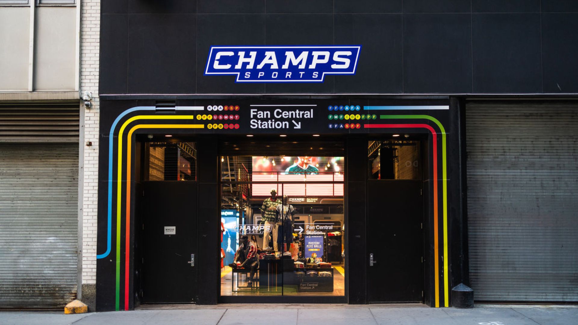 Champs Sports Fan Central Station