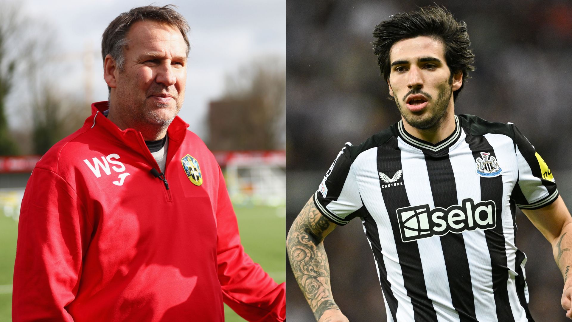 Paul Merson Sandro Tonali split