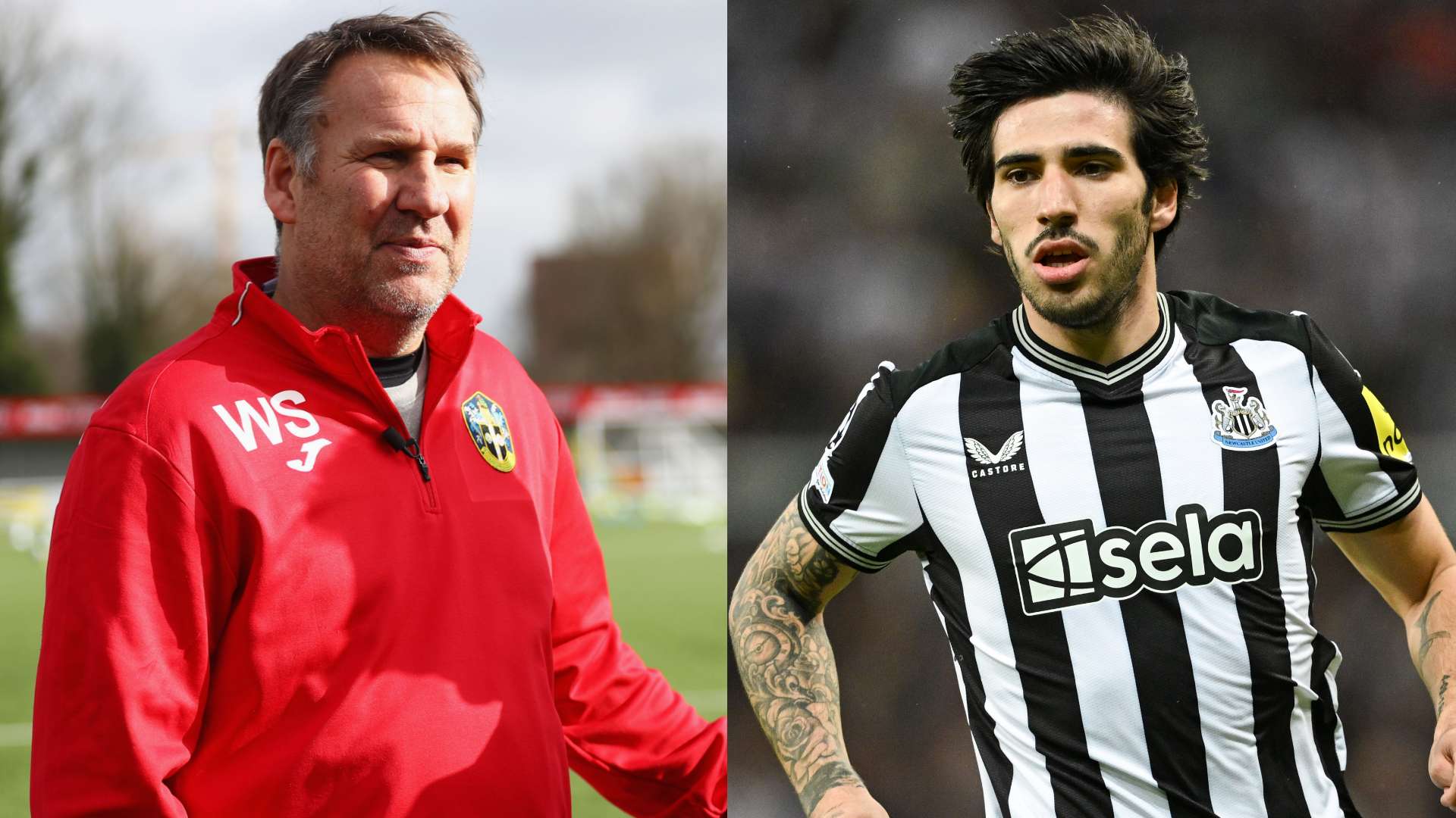 Paul Merson Sandro Tonali split