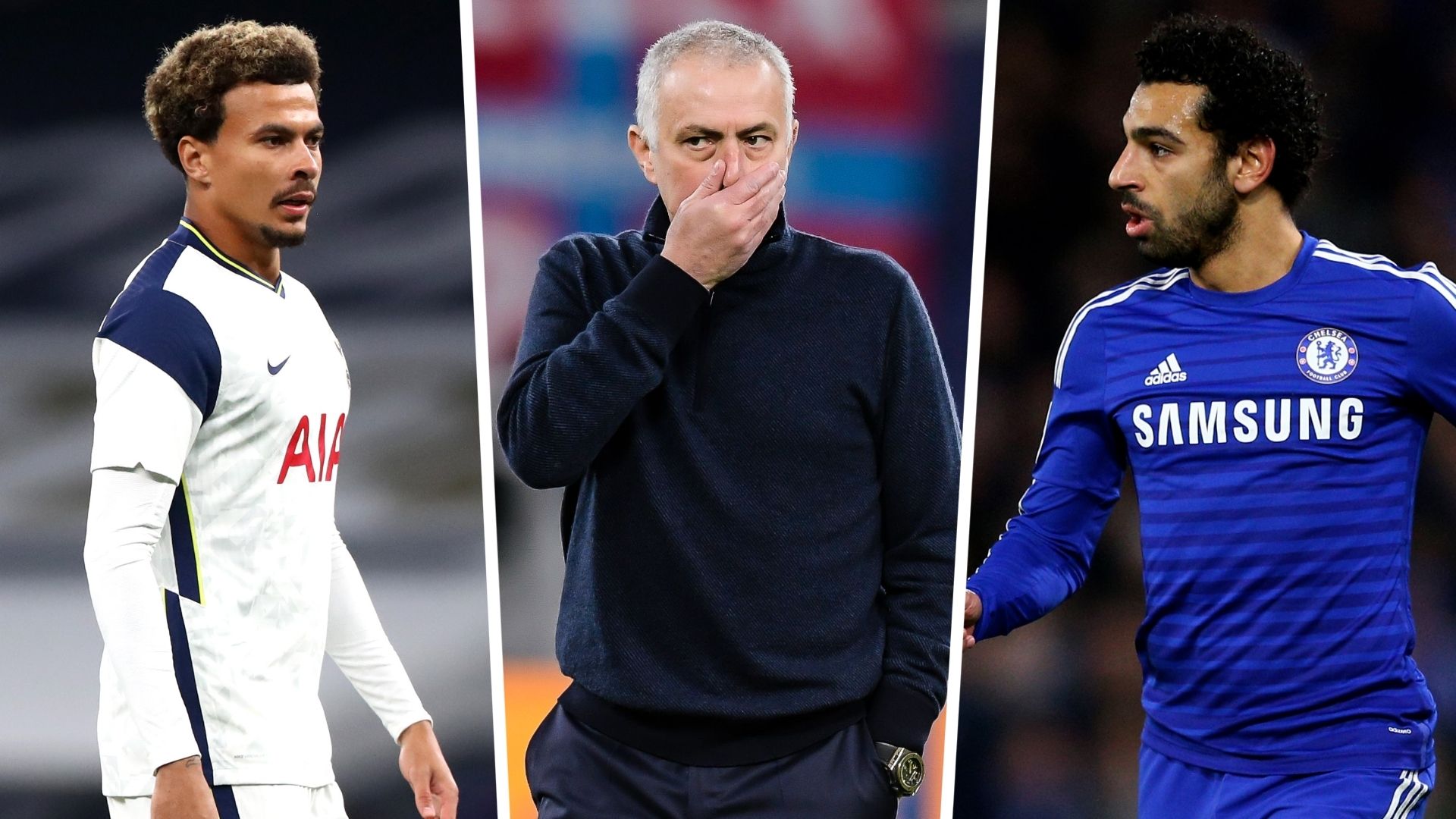 Dele Alli Jose Mourinho Mohamed Salah