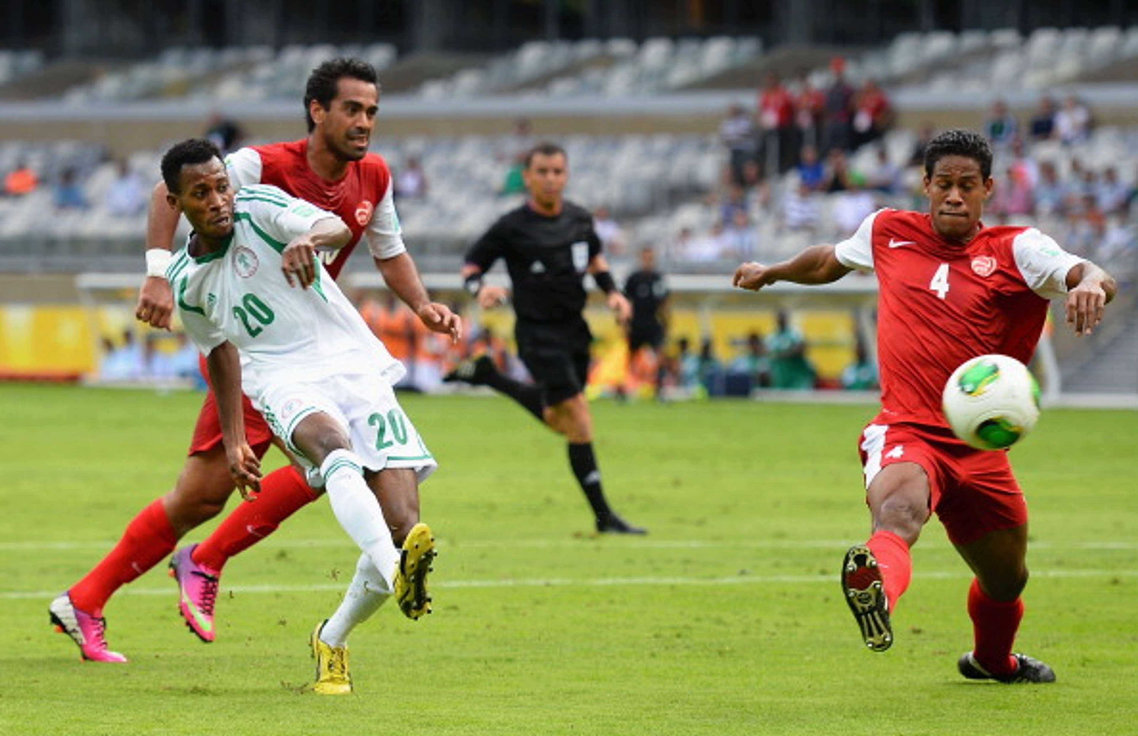 Oduamadi scores against Tahiti