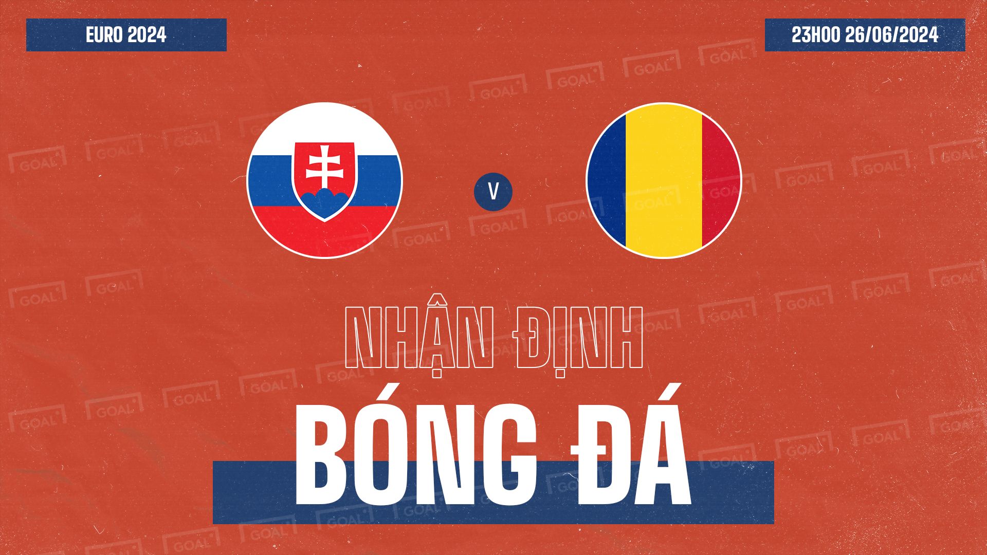 Slovakia vs Romania Euro 2024 GFX