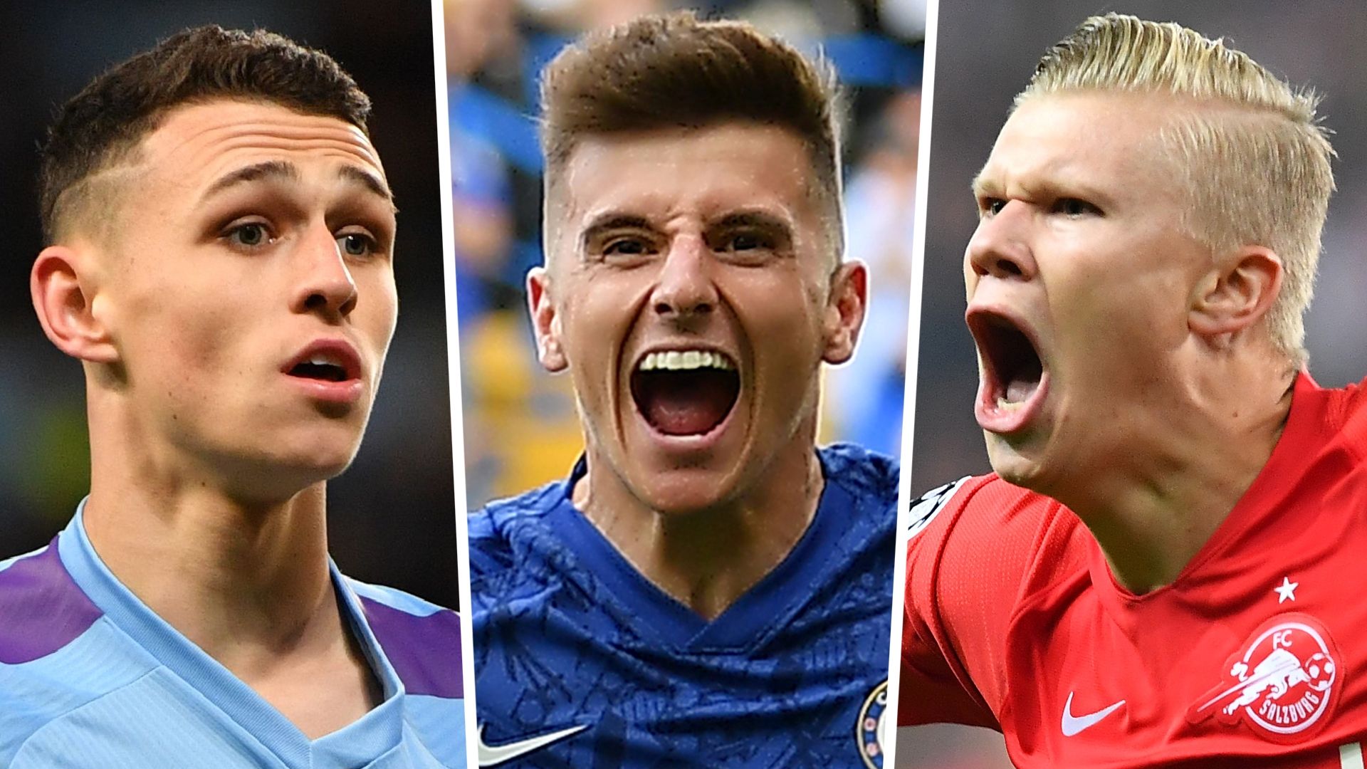 Phil Foden Mason Mount Erling Haaland