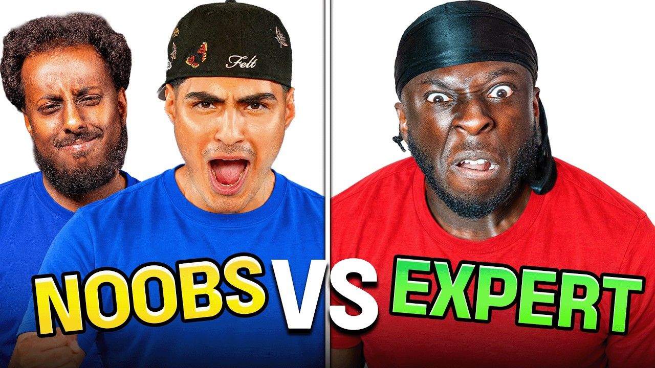 Noobs vs Expert Front Three GFX