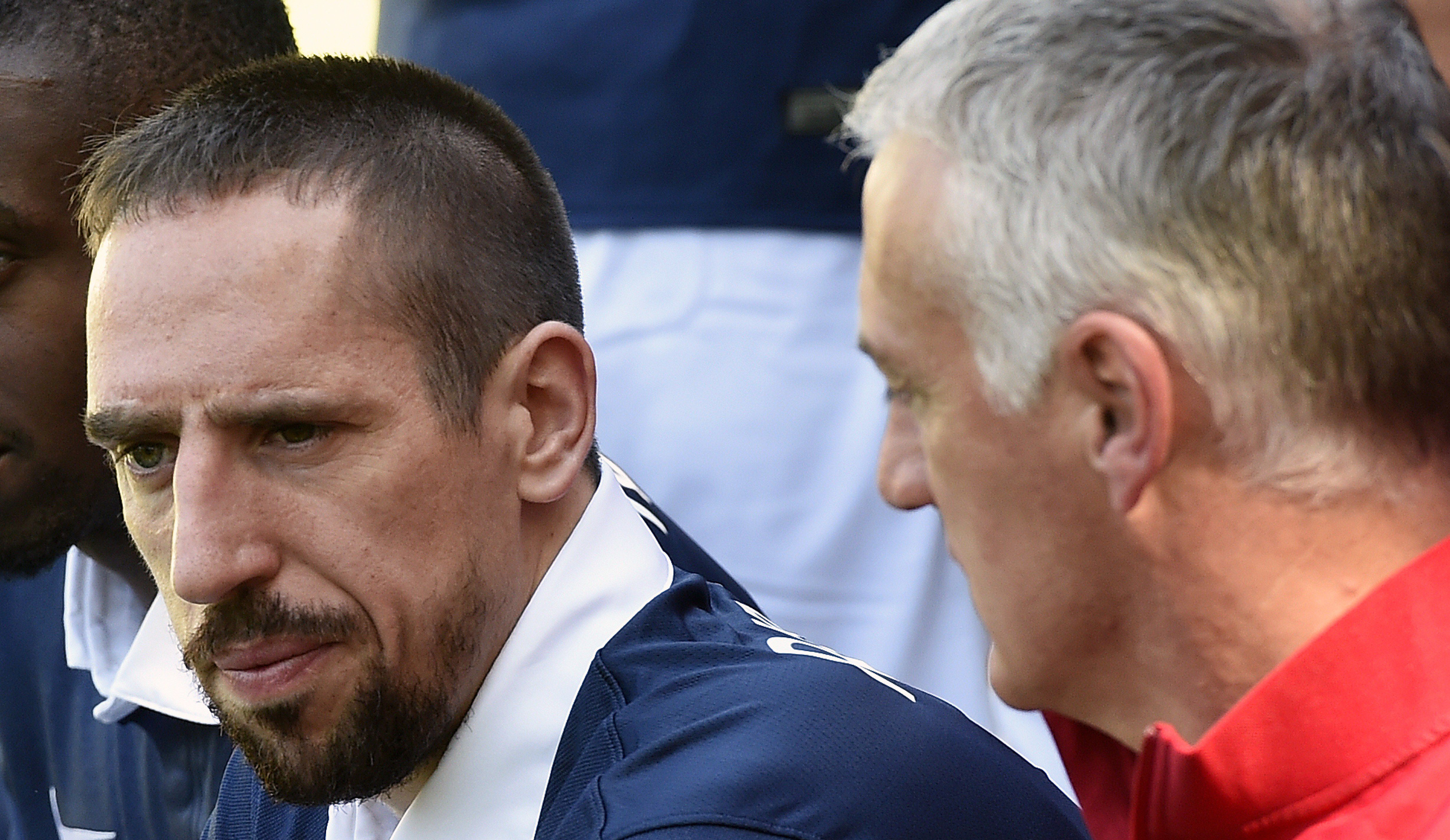 Franck Ribery Didier Deschamps France 2014