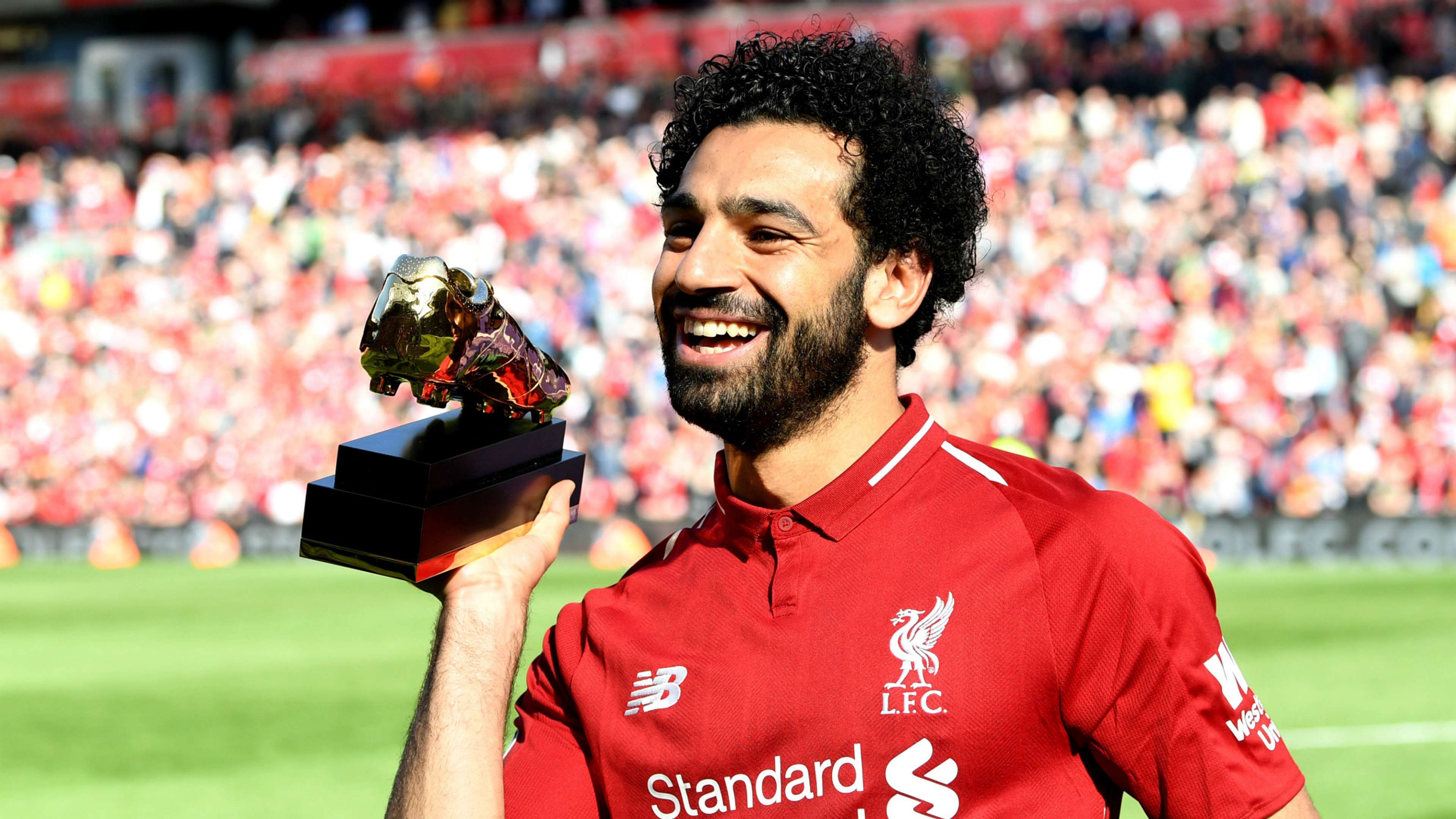 Mohamed Salah Liverpool Golden Boot 2017-2018