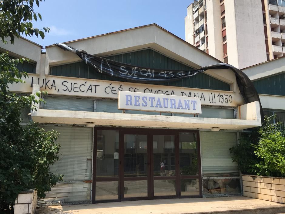 luka modric banner in zadar 2017