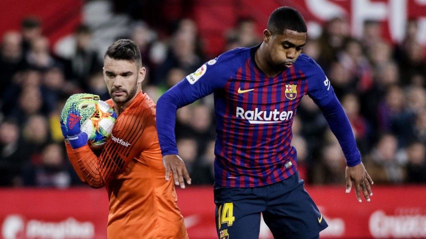 Juan Soriano Malcom Sevilla Barcelona Copa del Rey 23012019
