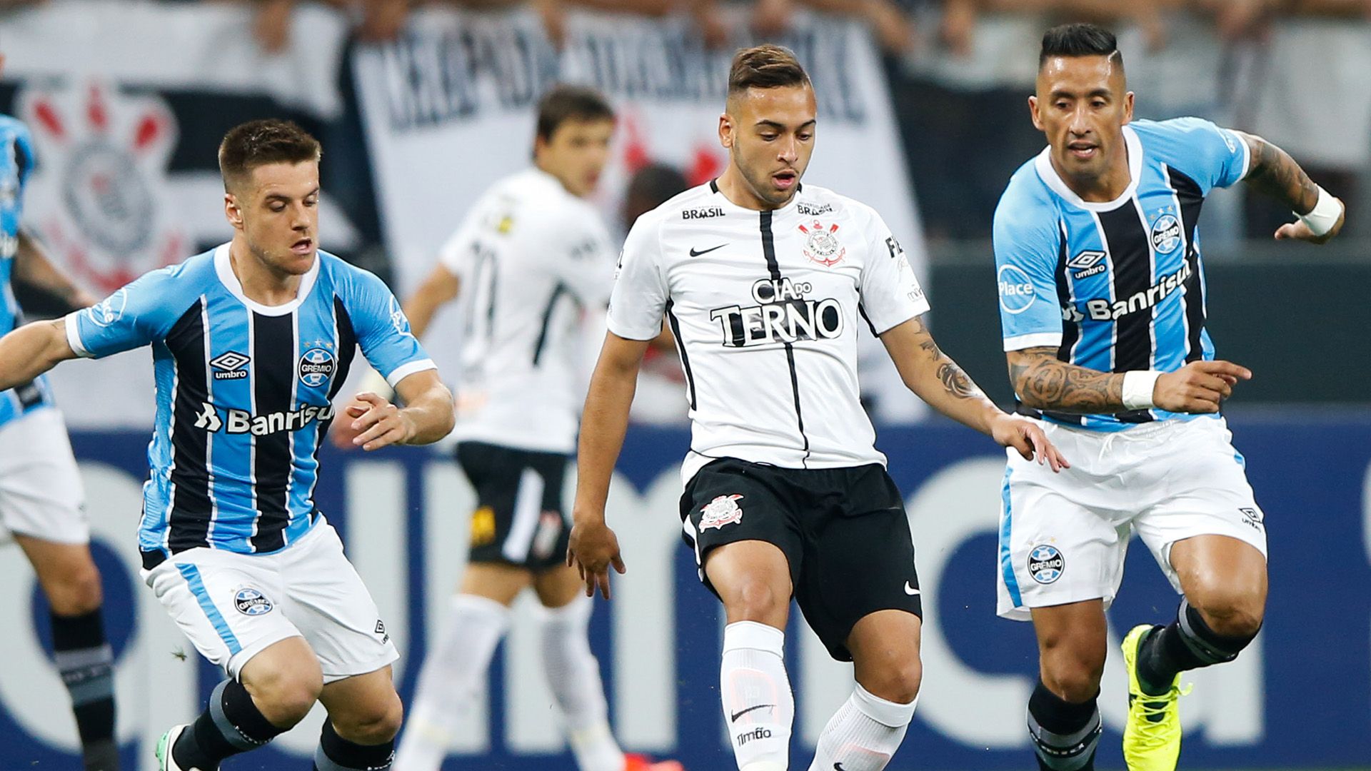 Ramiro Maycon Barrios Corinthians Gremio Brasileirao Serie A 18102017
