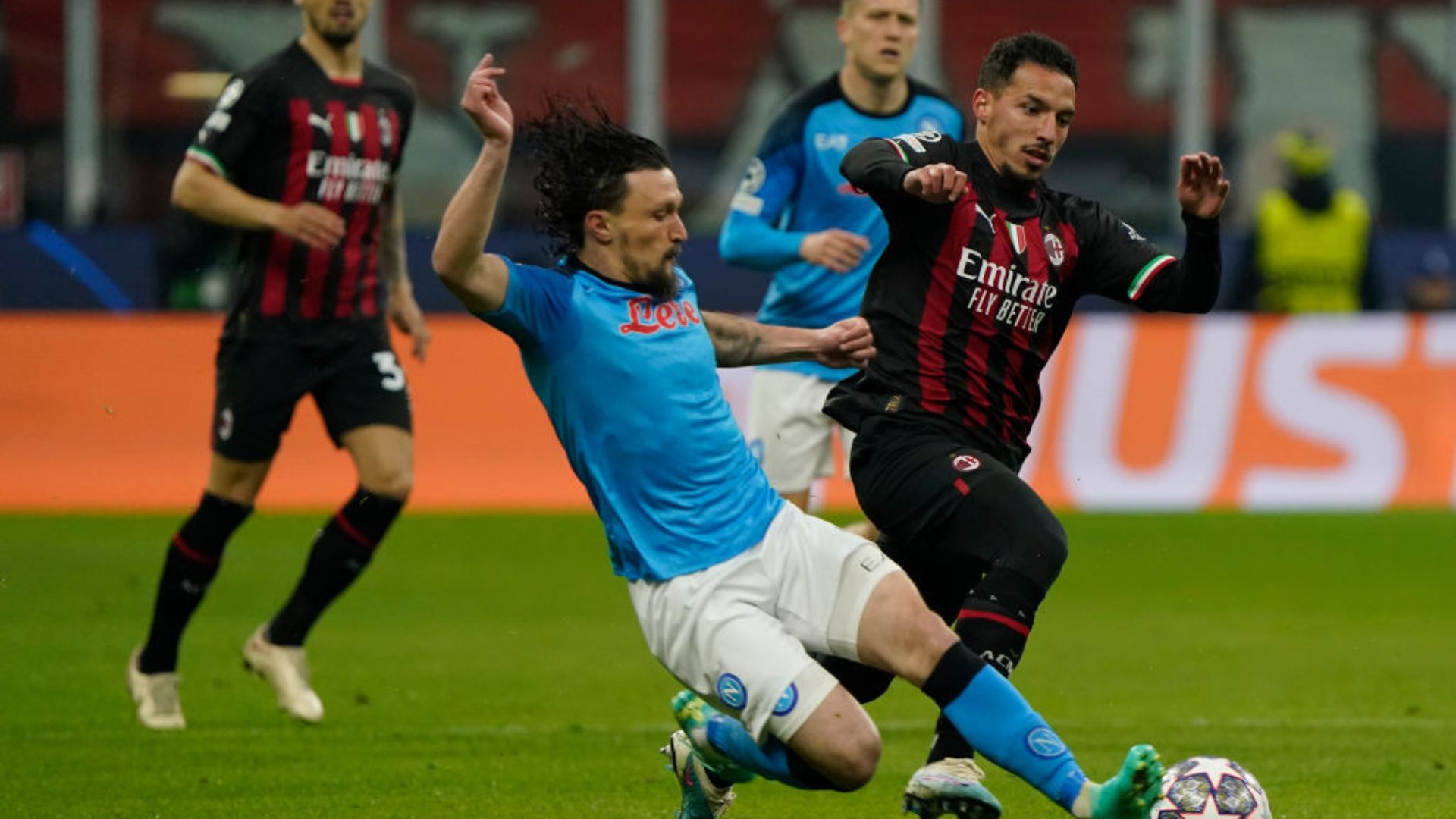 Milan vs. Nápoles Champions League 22-23