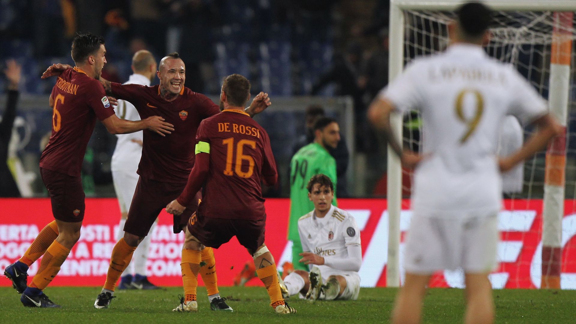 Radja Nainggolan Roma Milan Serie A