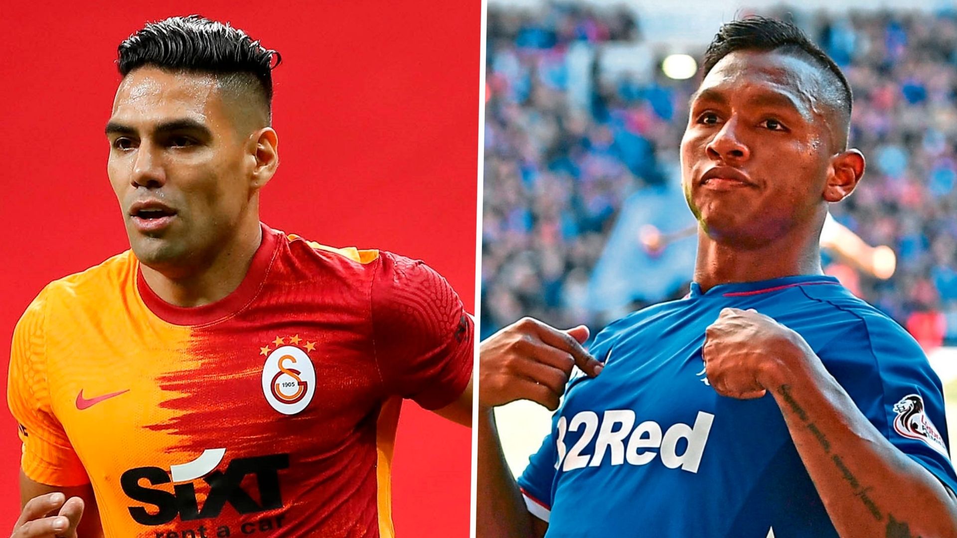 Radamel Falcao Alfredo Morelos Galatasaray Rangers