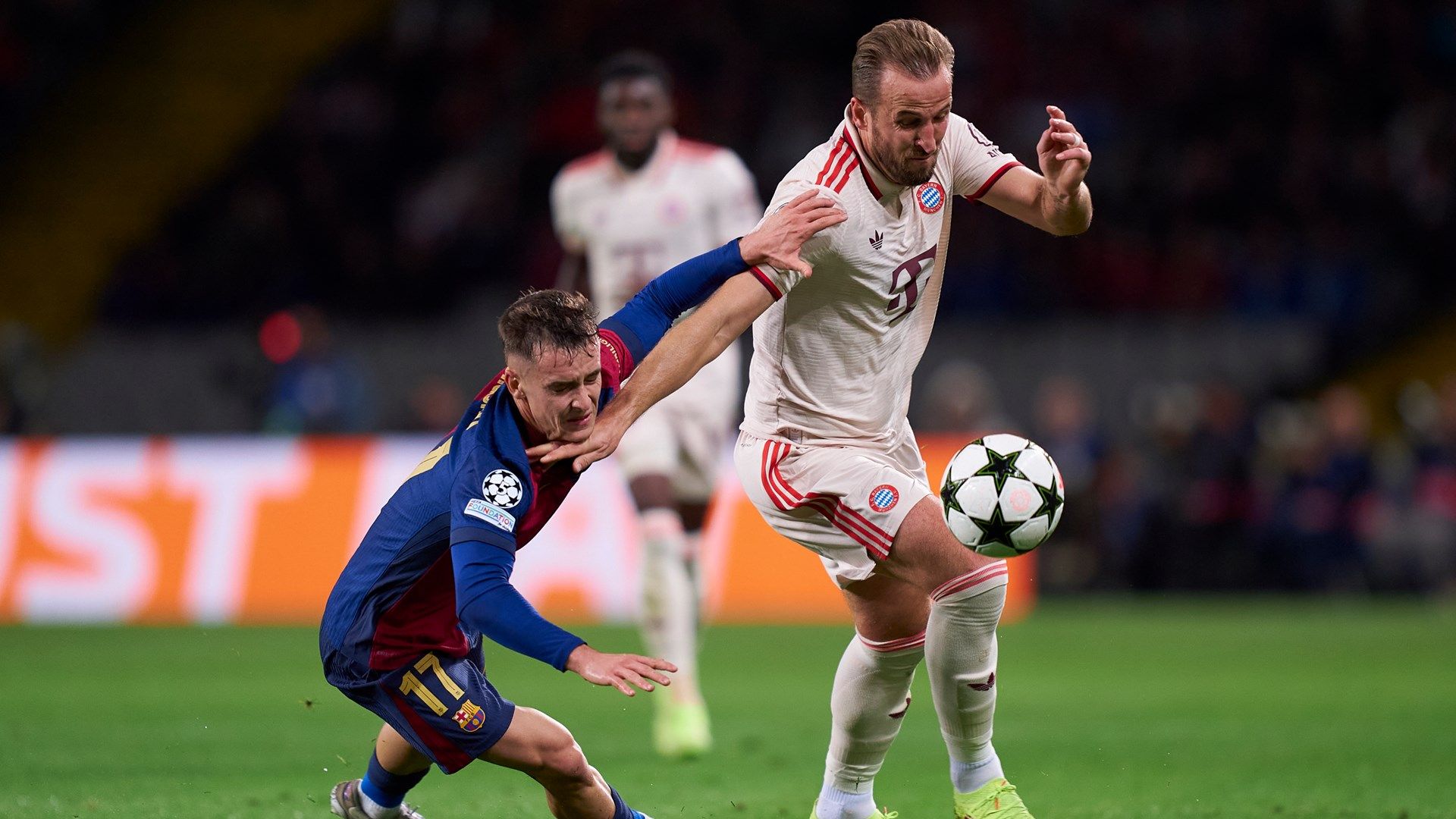 Marc Casado Harry Kane Barcelona FC Bayern Champions League 2024