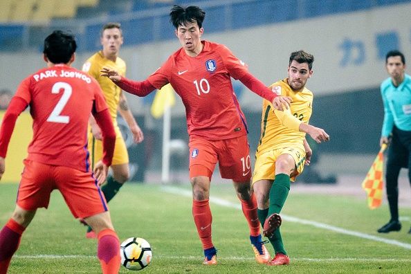 U23 Hàn Quốc U23 Australia VCK U23 châu Á 2018