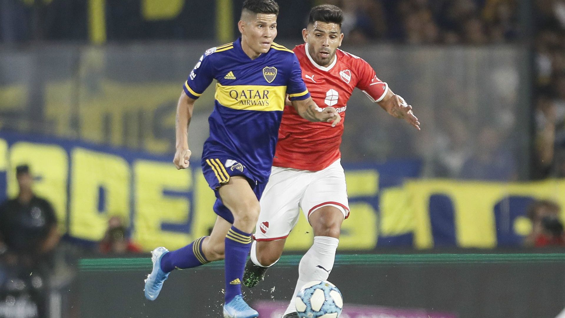 Jorman Campuzano Silvio Romero Boca Independiente Superliga 26012019