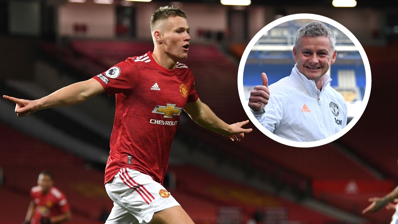 Scott McTominay Ole Gunnar Solskjaer Manchester United GFX