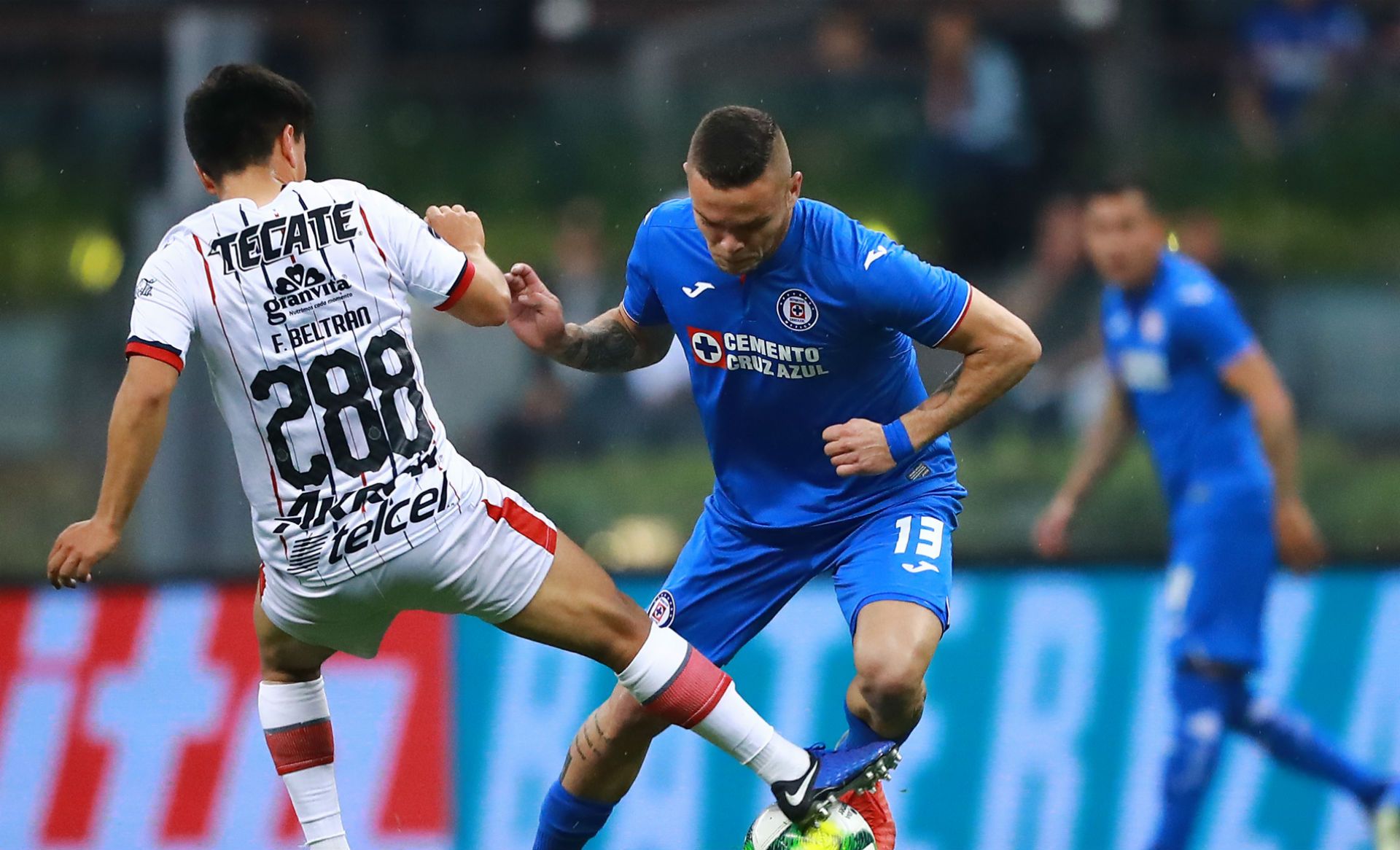 Cruz Azul Chivas Fernando Beltrán Jonathan Rodríguez