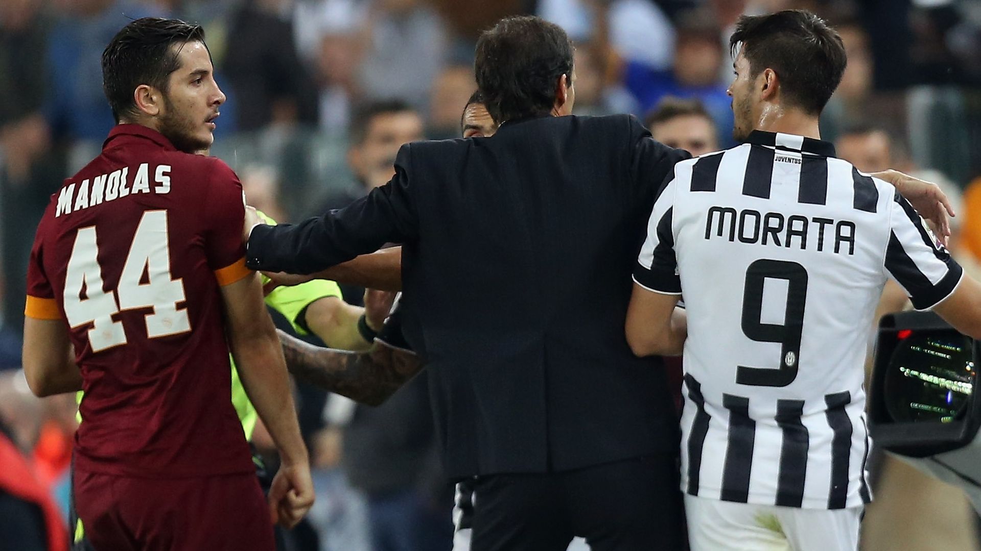 Manolas Morata RomaJuve