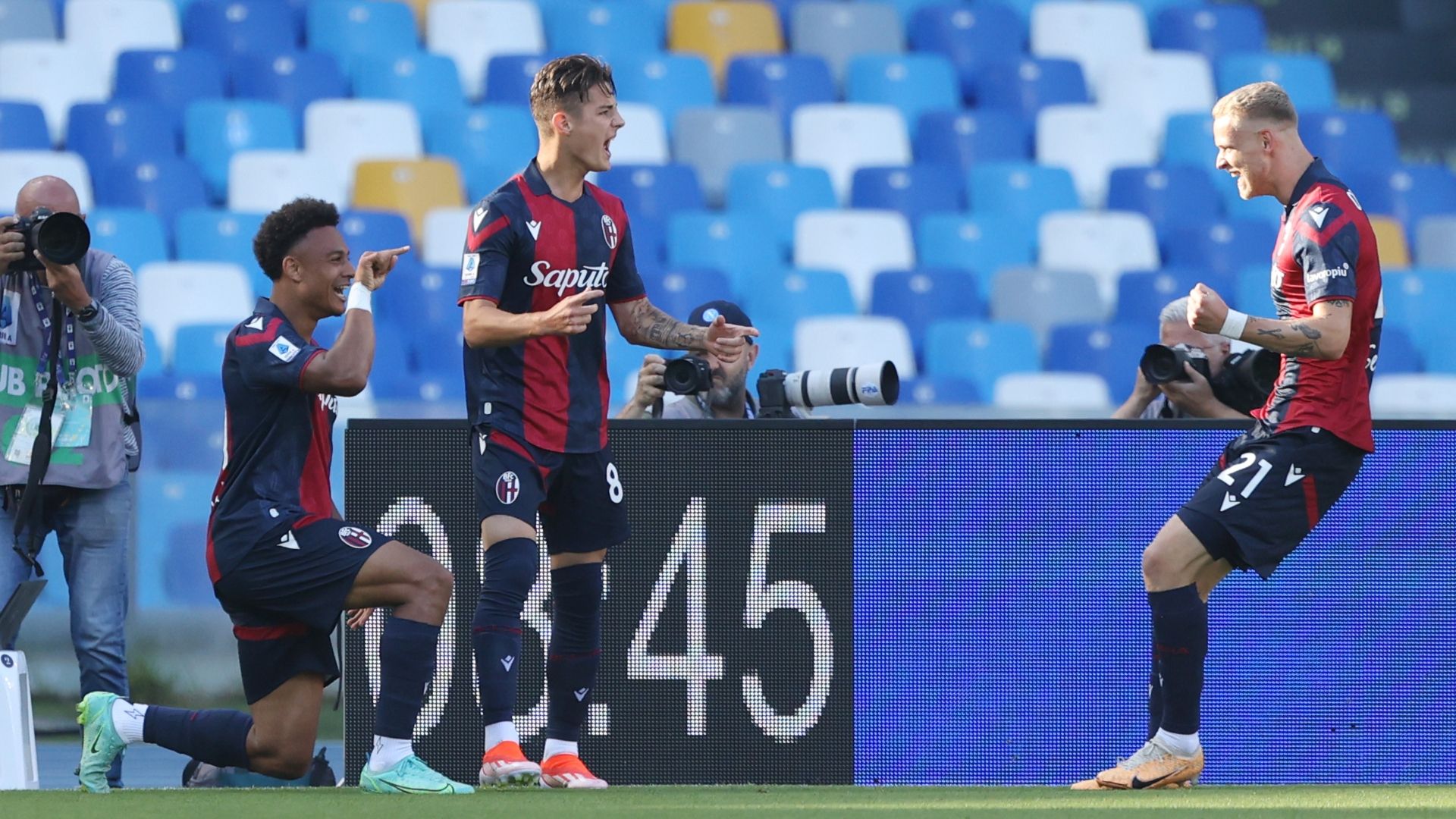 Ndoye Odgaard Bologna Napoli