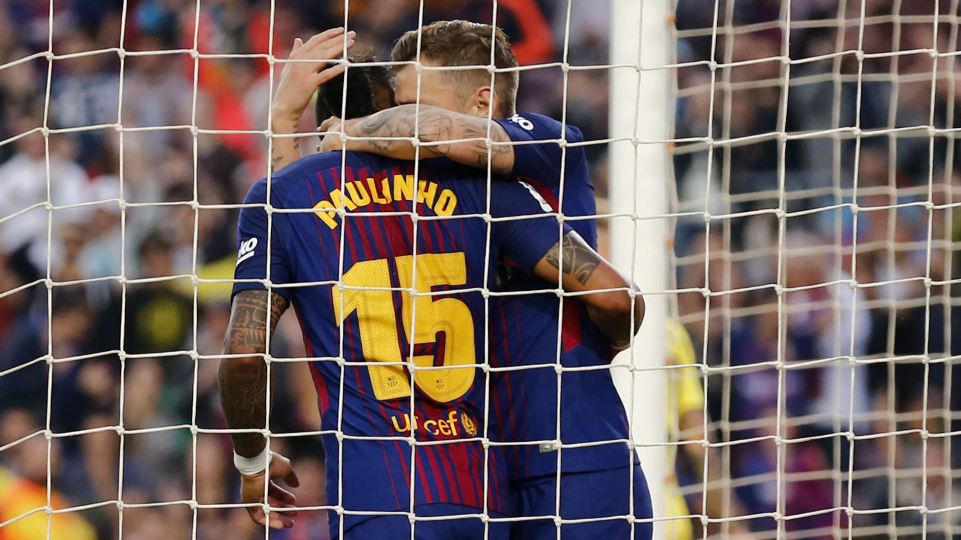 Paulinho Digne Barcelona Villarreal LaLiga