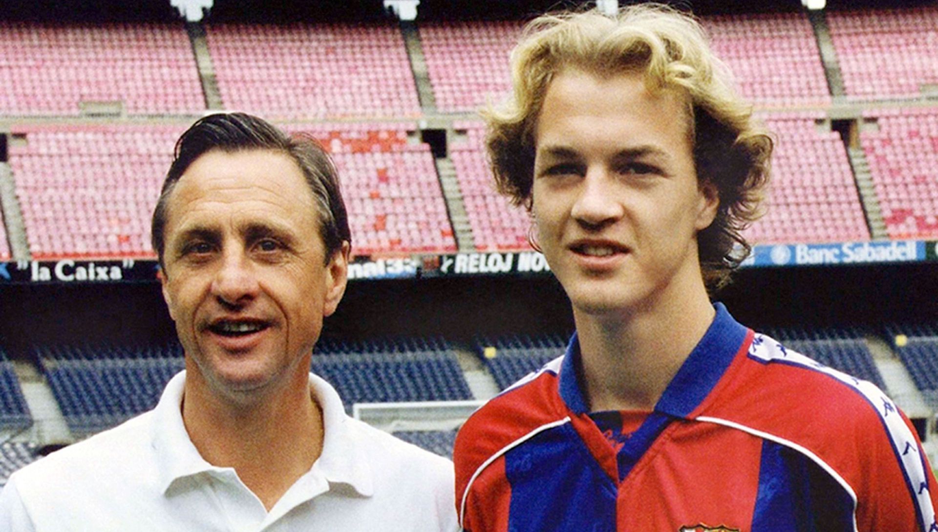 Johan Cruyff Jordi Cruyff Barcelona
