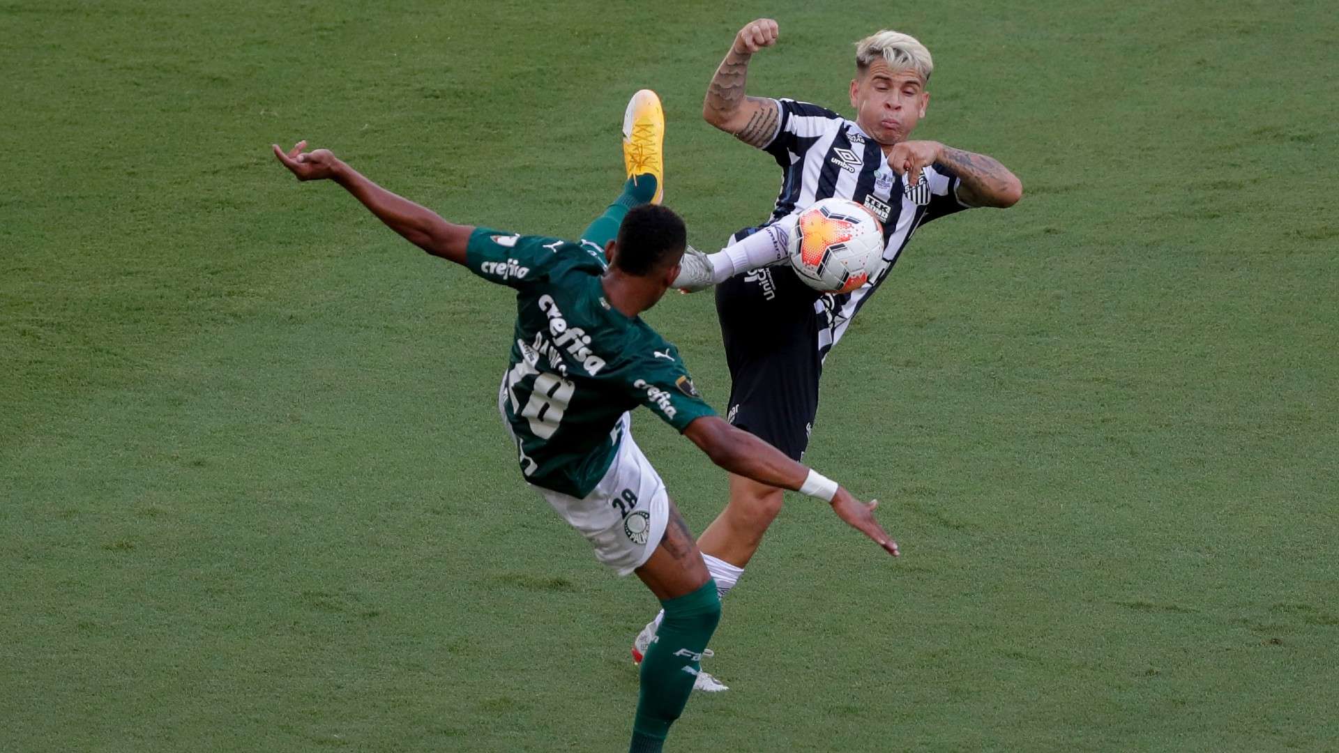 Danilo Yeferson Soteldo Palmeiras Santos Copa Libertadores final 30012021