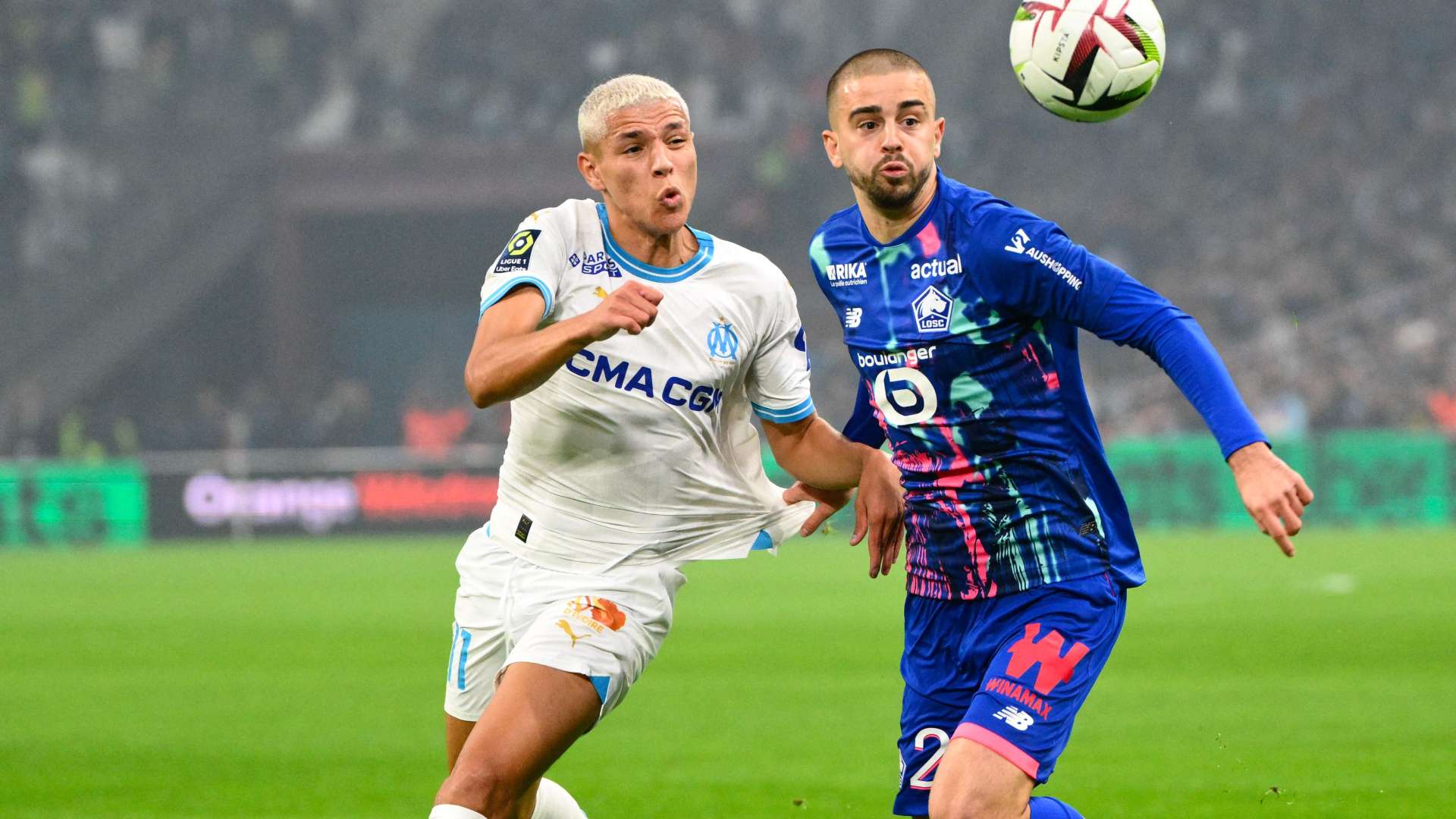Amine Harit Edon Zhegrova Marseille Lille Ligue 1 04112023