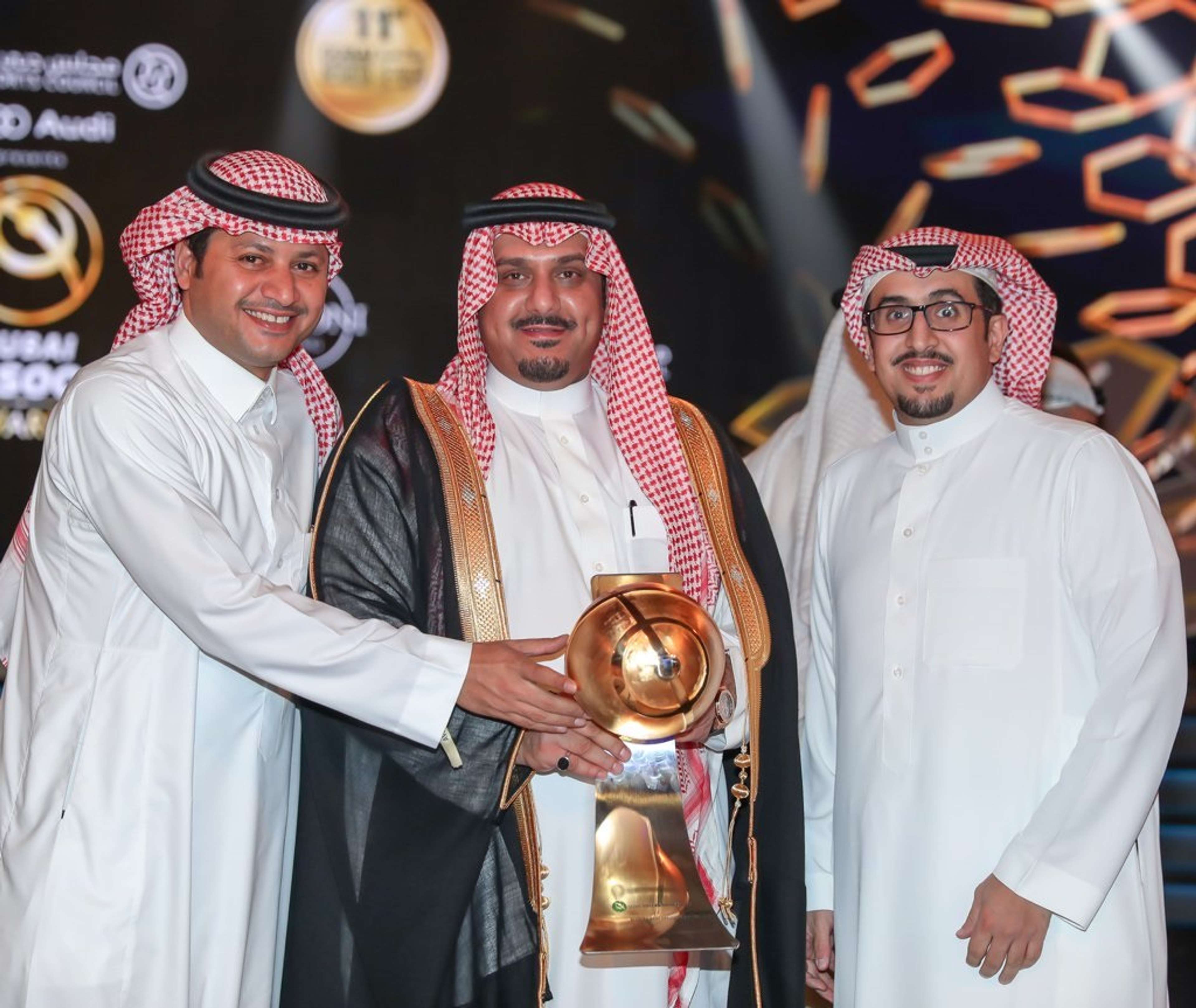 Al Hilal's President, Nawaf bin Musaed - Globe Soccer Award