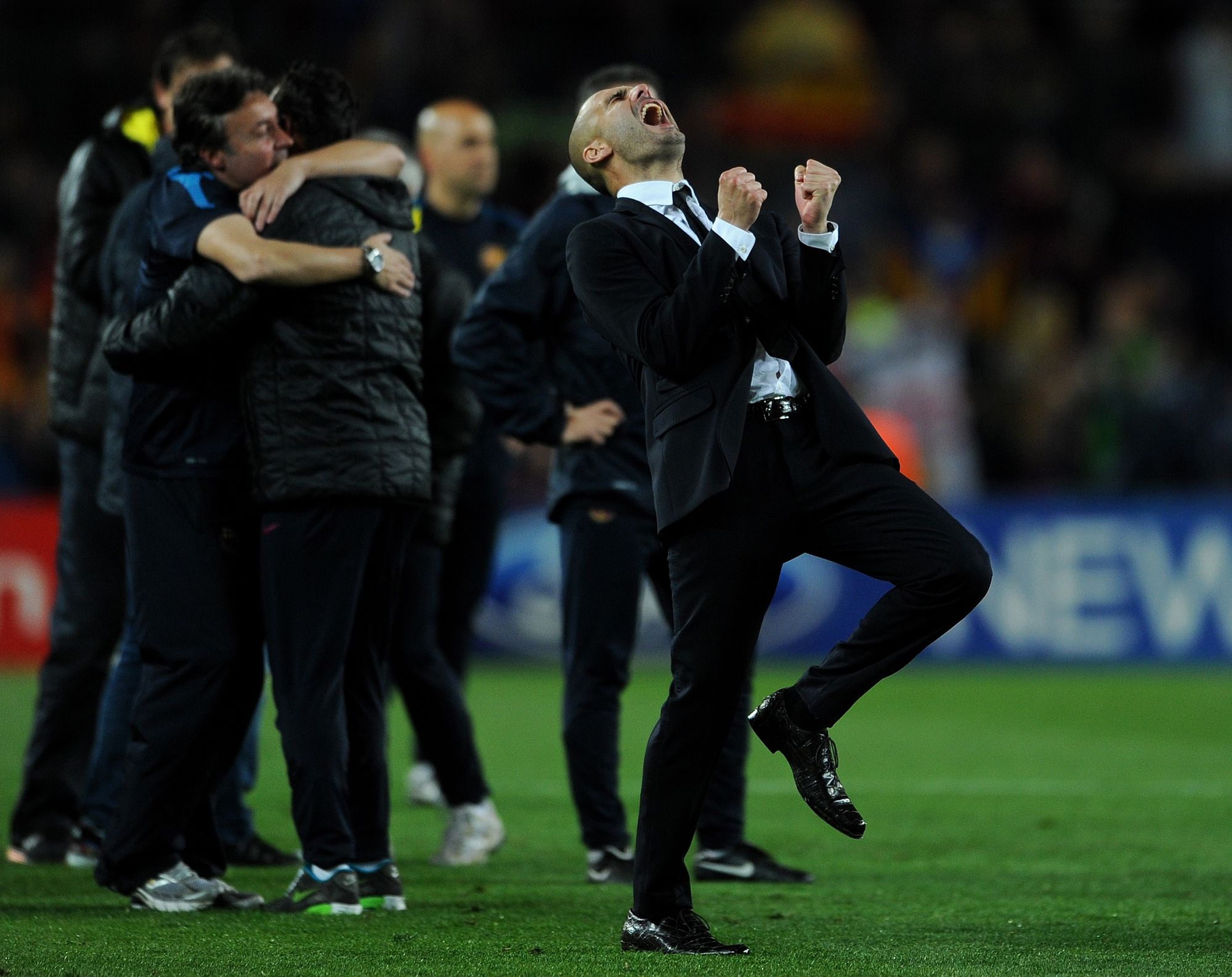 Josep Guardiola Barcelona Real Madrid UEFA Champions League 03032011
