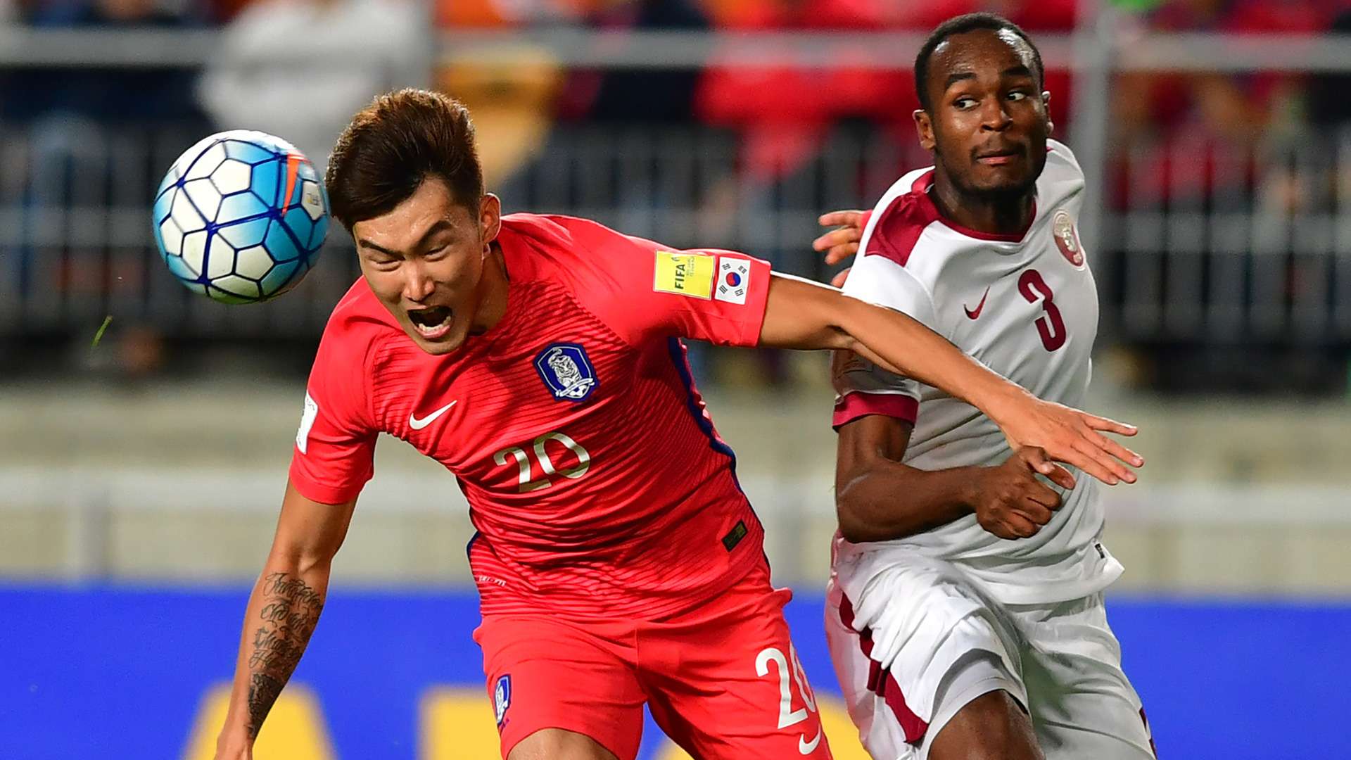 Jang Hyun-Soo South Korea v Qatar 2018 World Cup Qualifier