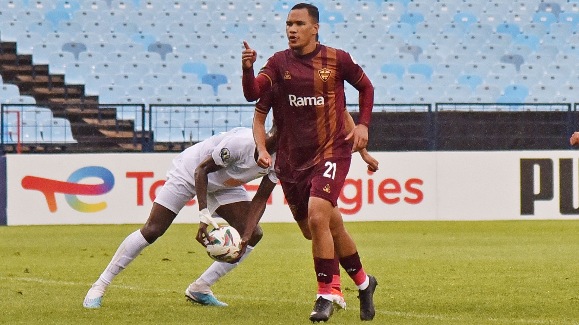 Fawaaz Basadien, Stellenbosch FC vs Stade Malien, January 2025