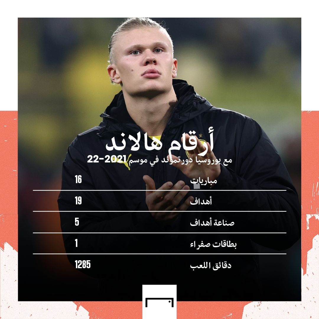 Erling Haaland Stats 2021-22