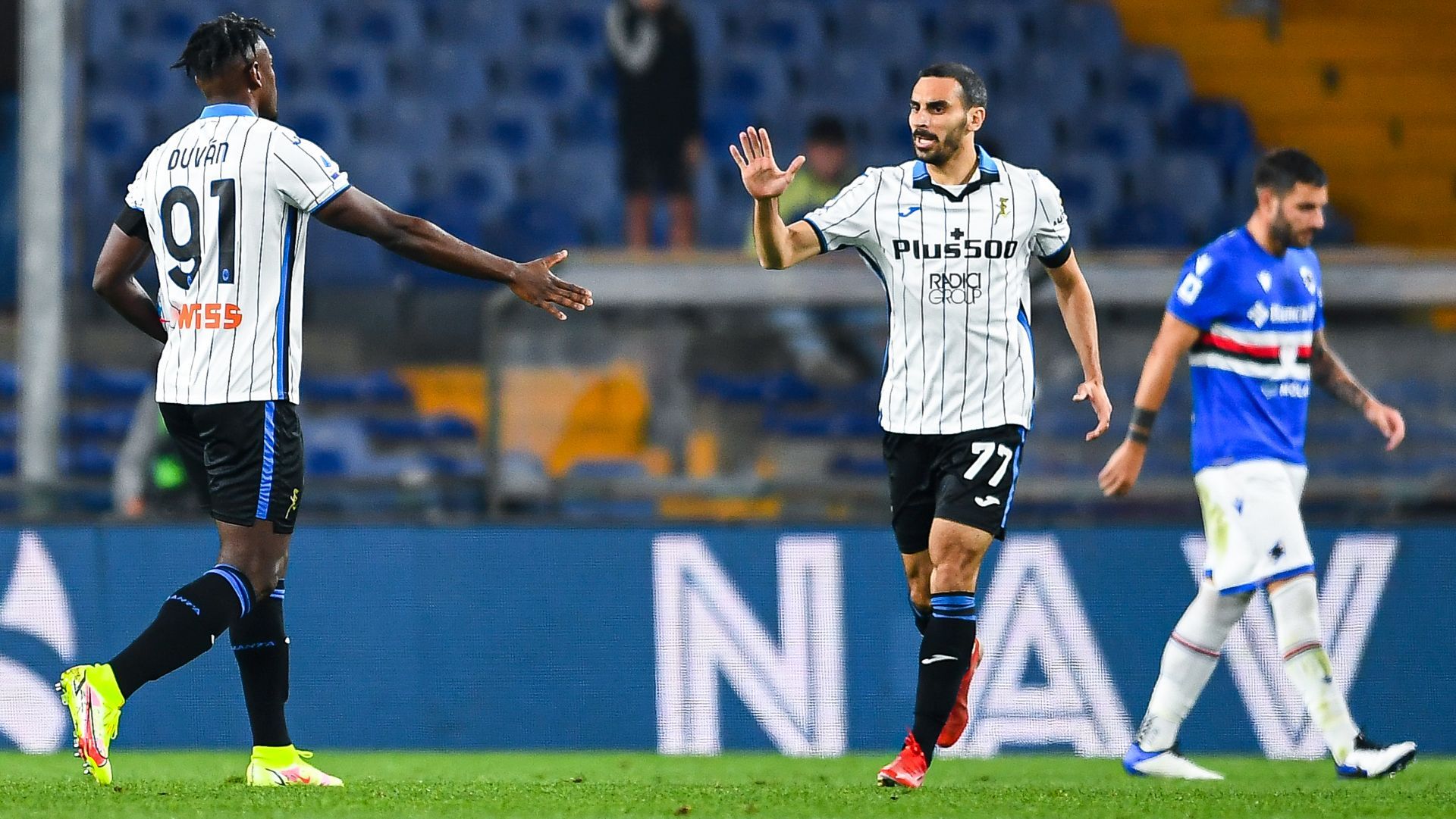 Zapata Zappacosta Sampdoria Atalanta 2021