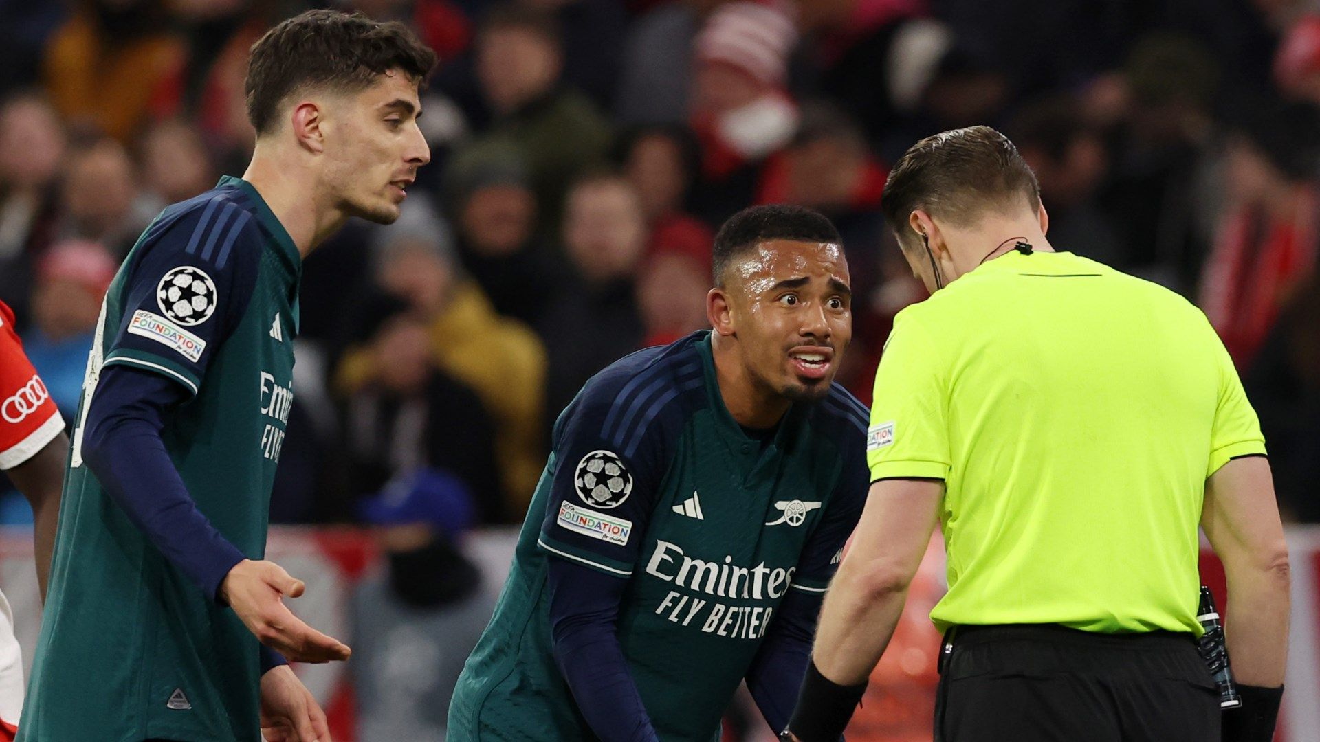 Arsenal duo Kai Havertz and Gabriel Jesus