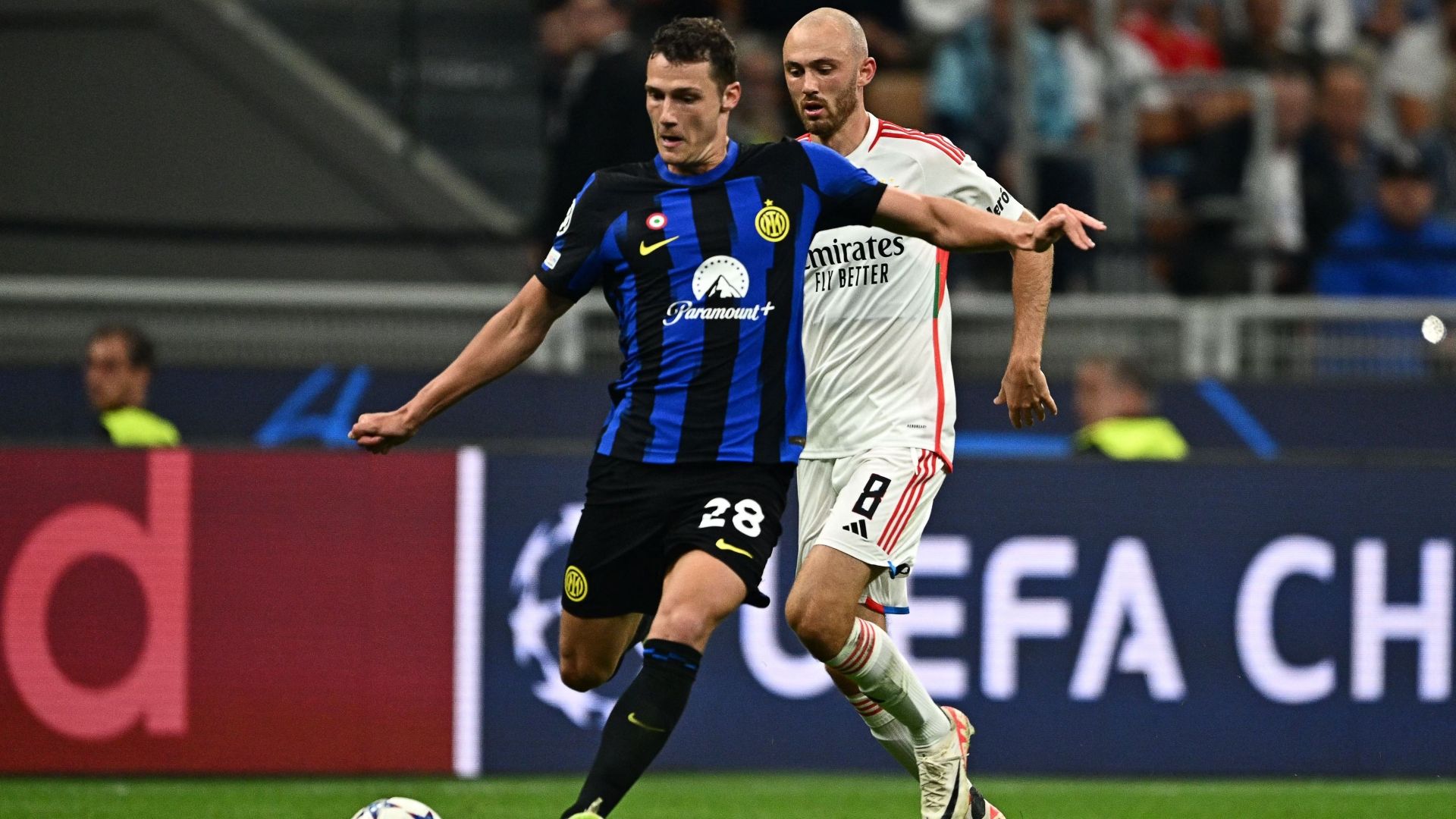 Pavard Aursnes Inter Benfica