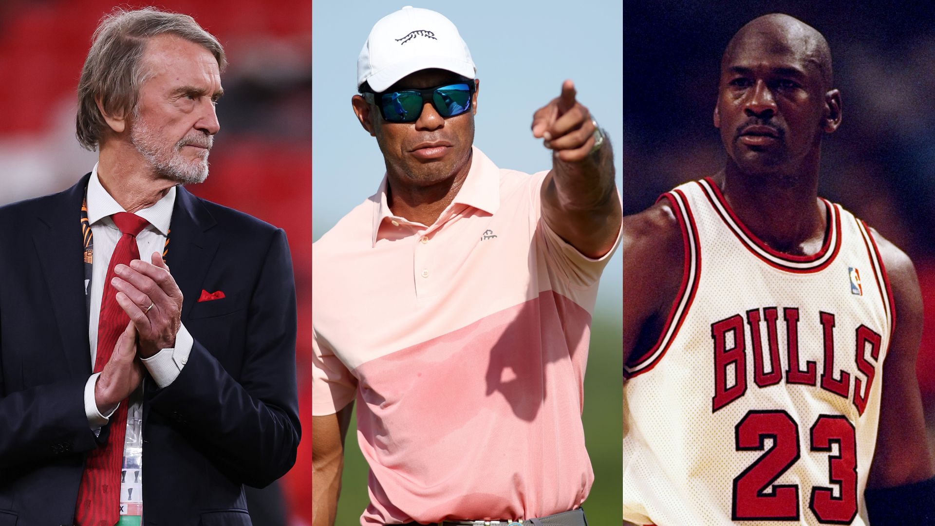 Sir Jim Ratcliffe Tiger Woods Michael Jordan