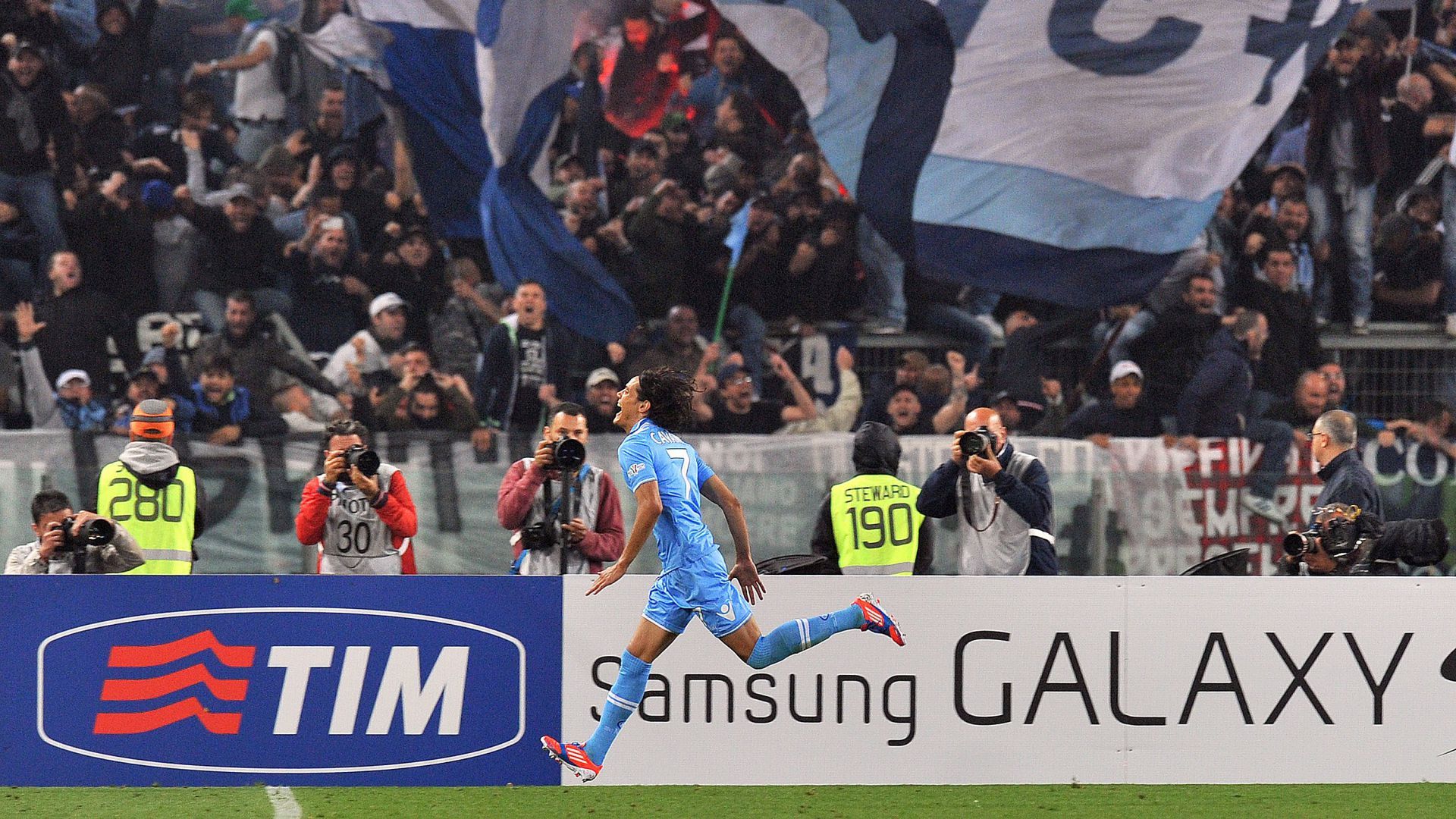 Edinson Cavani Napoli Juventus Coppa Italia 2012