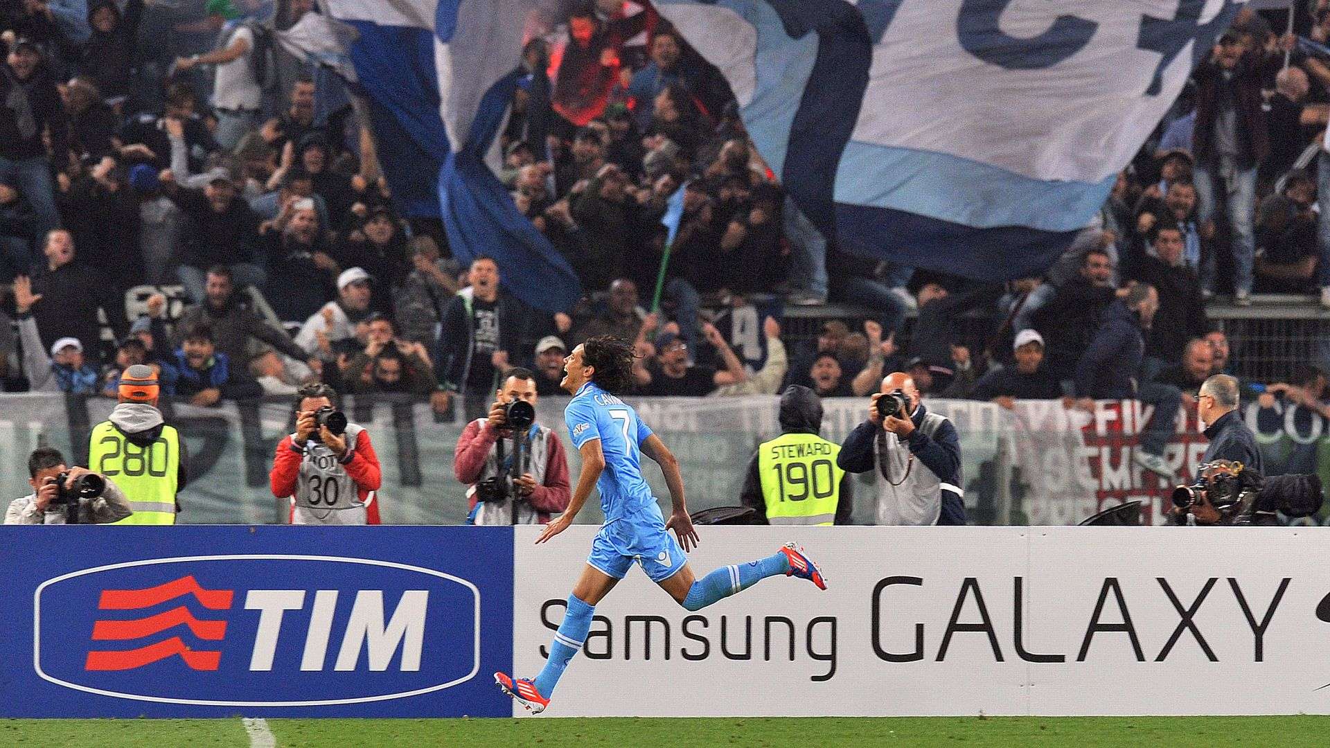 Edinson Cavani Napoli Juventus Coppa Italia 2012