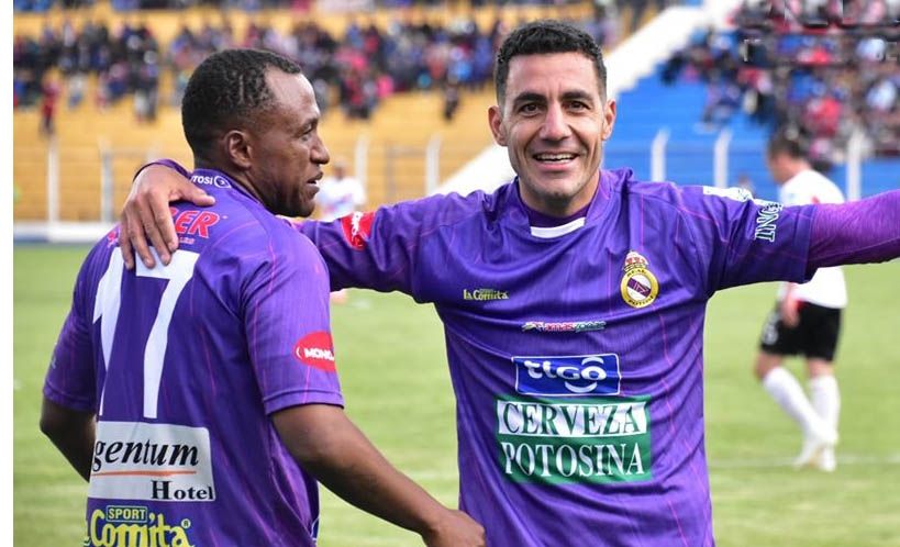 Gustavo Pinedo, Juan Vogliatti, Real Potosí