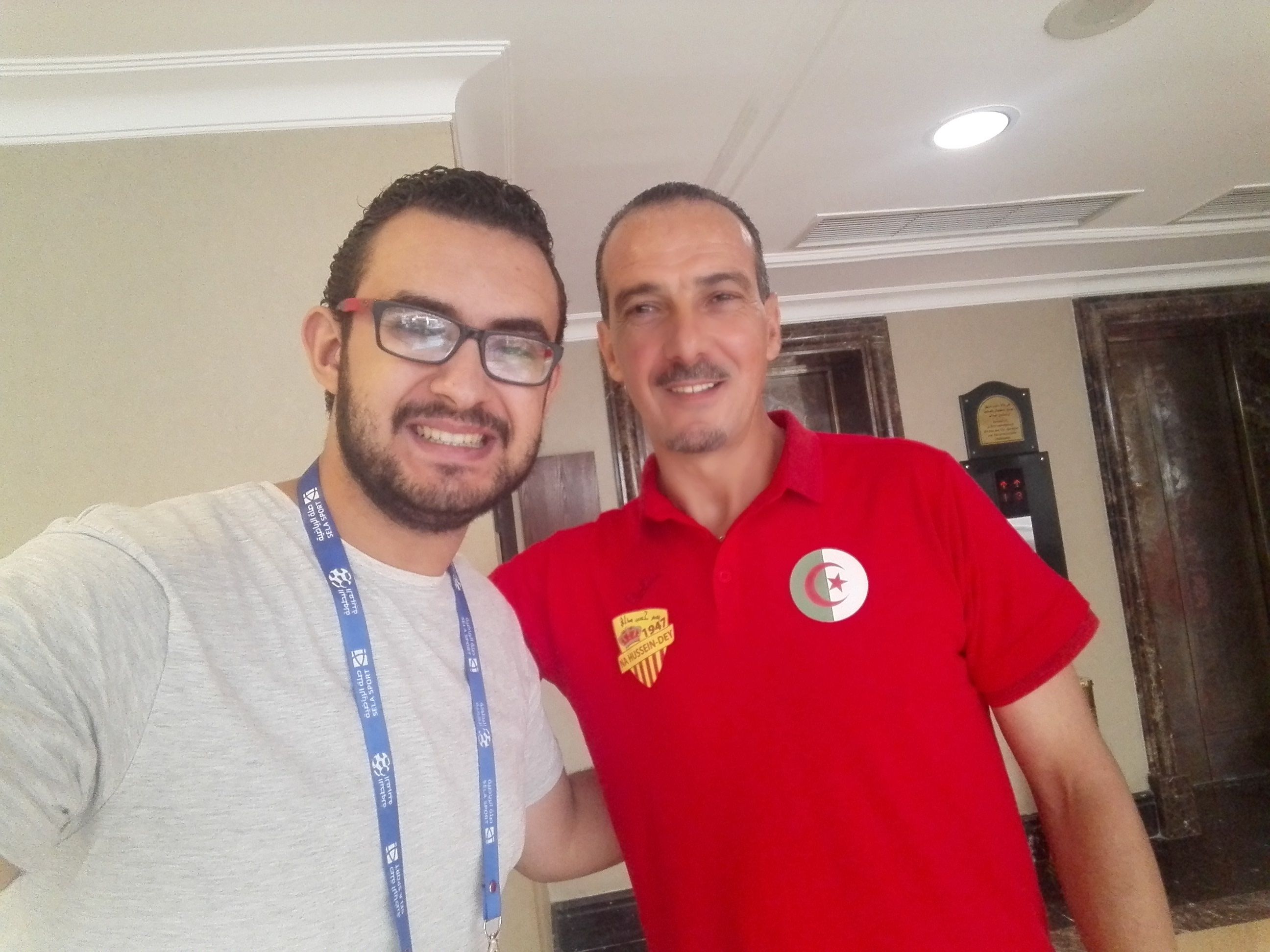 محمود ضياء مع نبيل نغيز نصر حسين داي 30072017