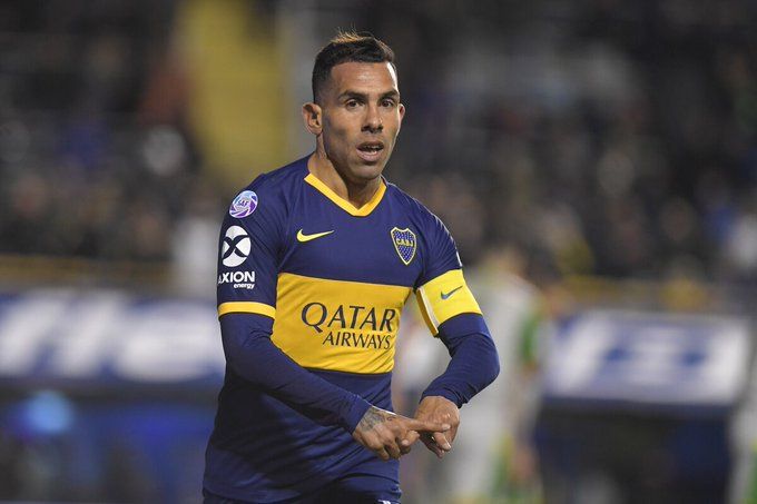 Boca Aldosivi Carlos Tevez festejo Superliga argentina 180819
