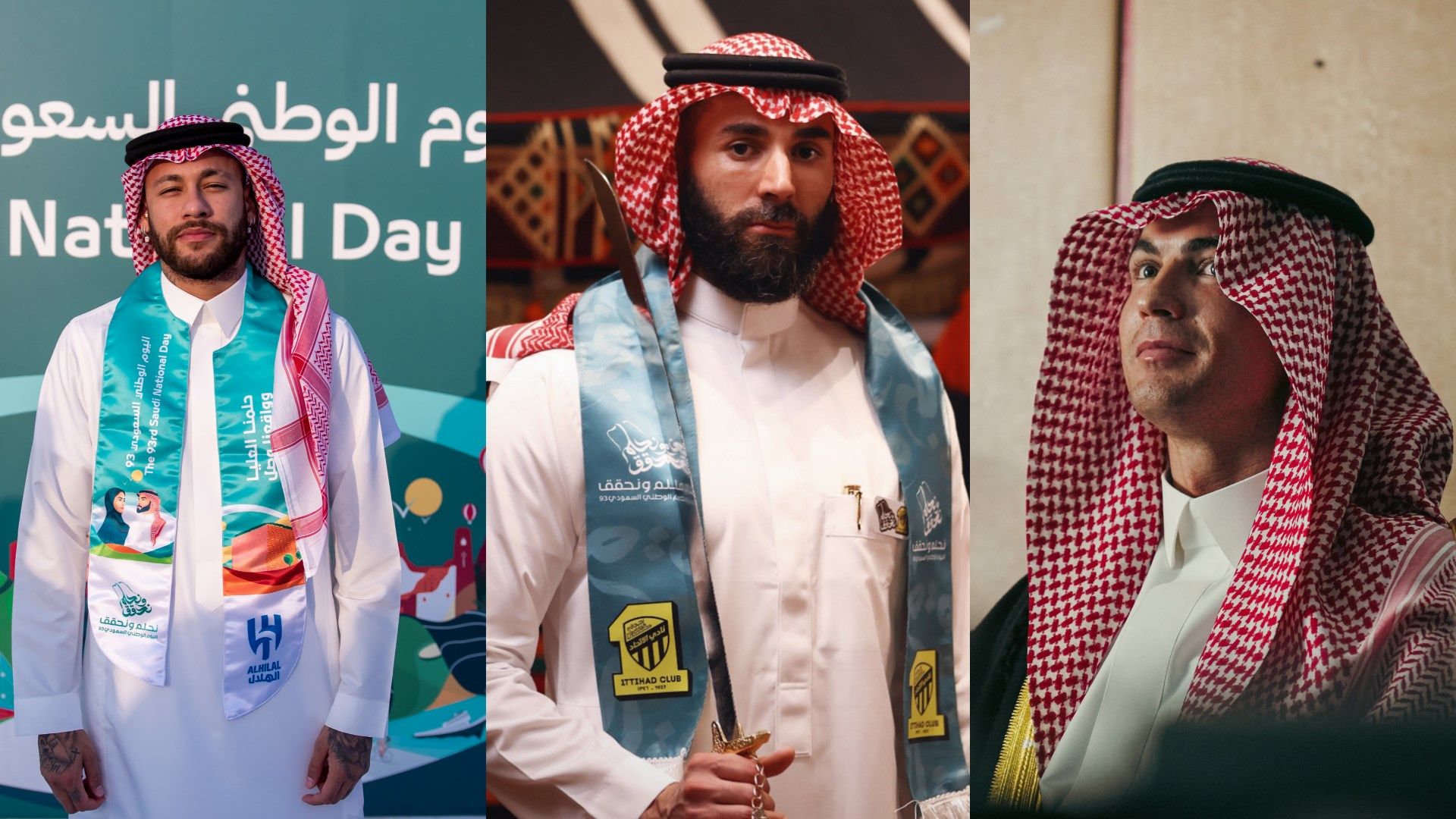 cristiano ronaldo - karim benzema - neymar