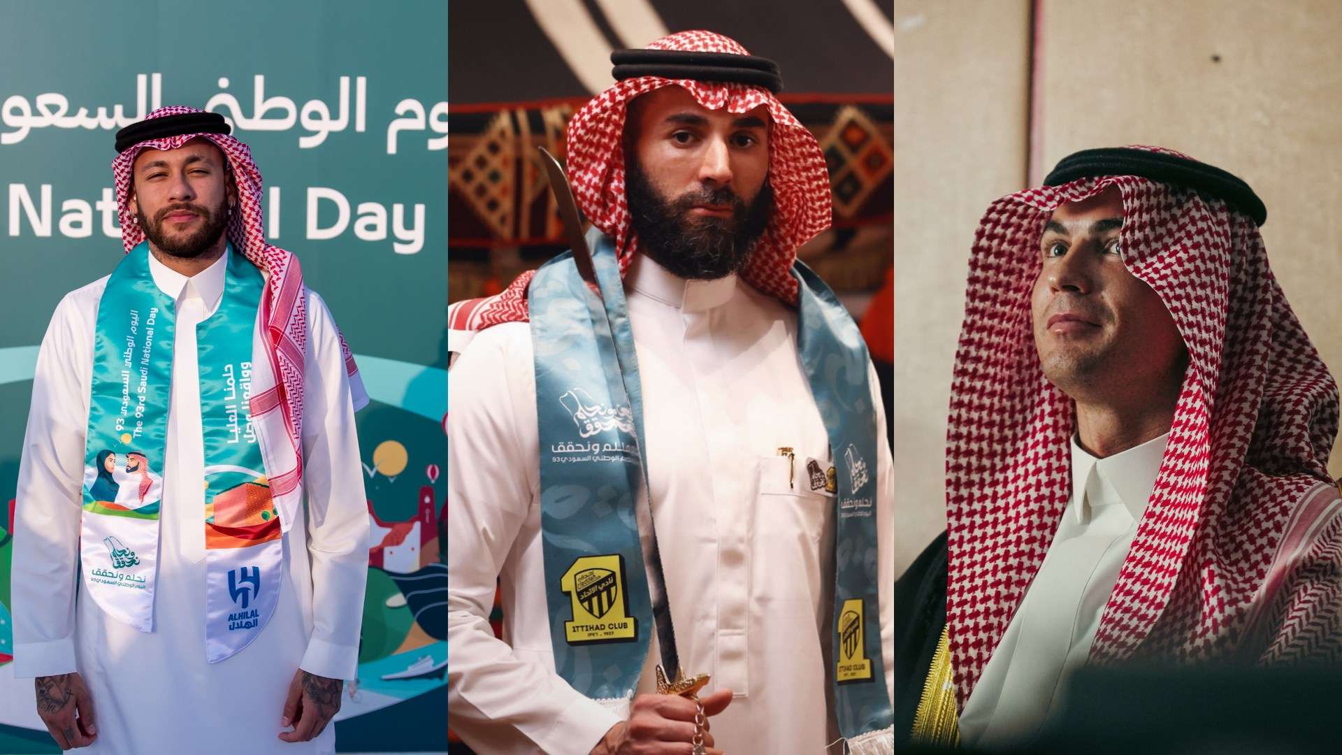 cristiano ronaldo - karim benzema - neymar