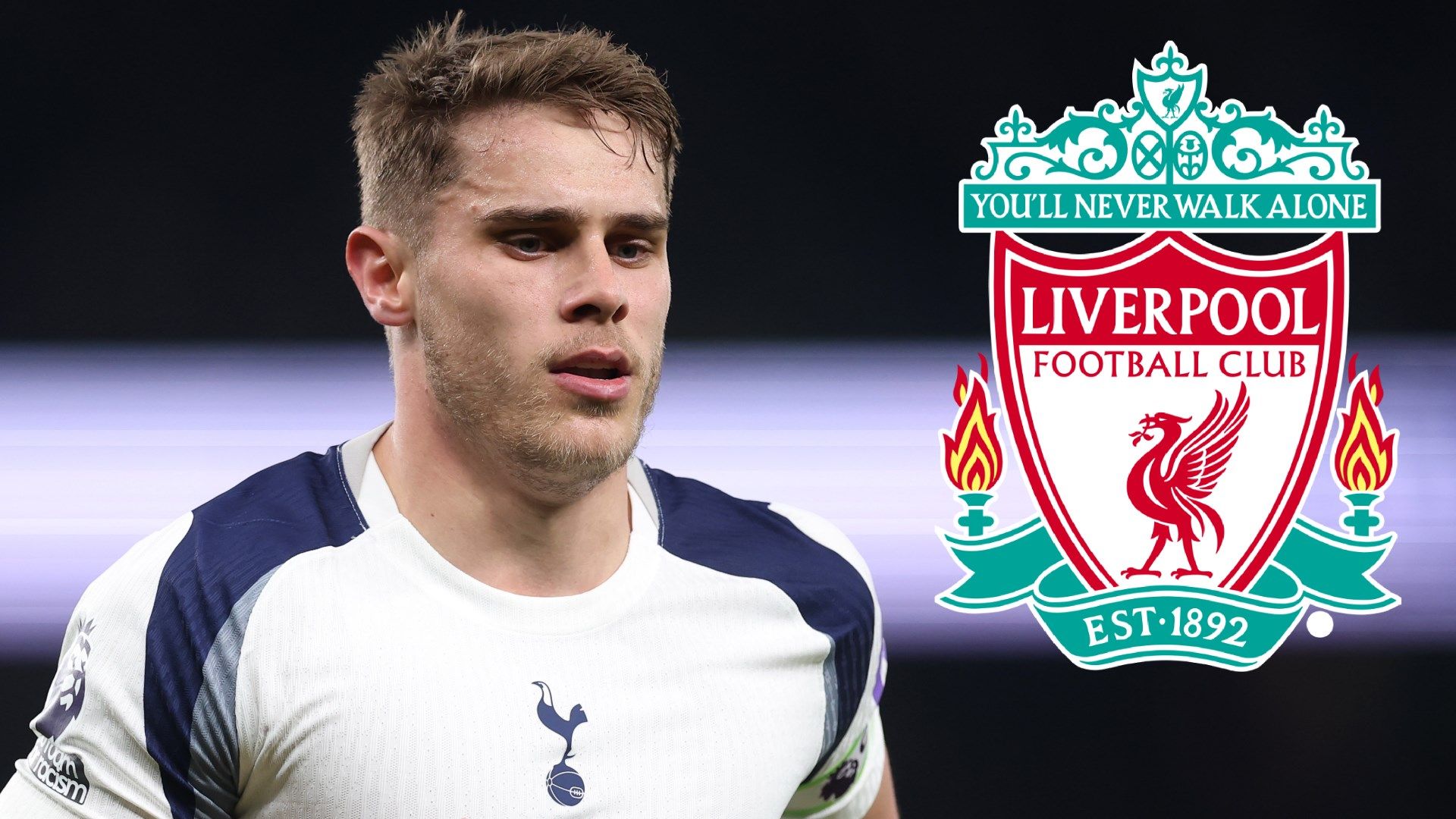Micky van de Ven Tottenham Liverpool