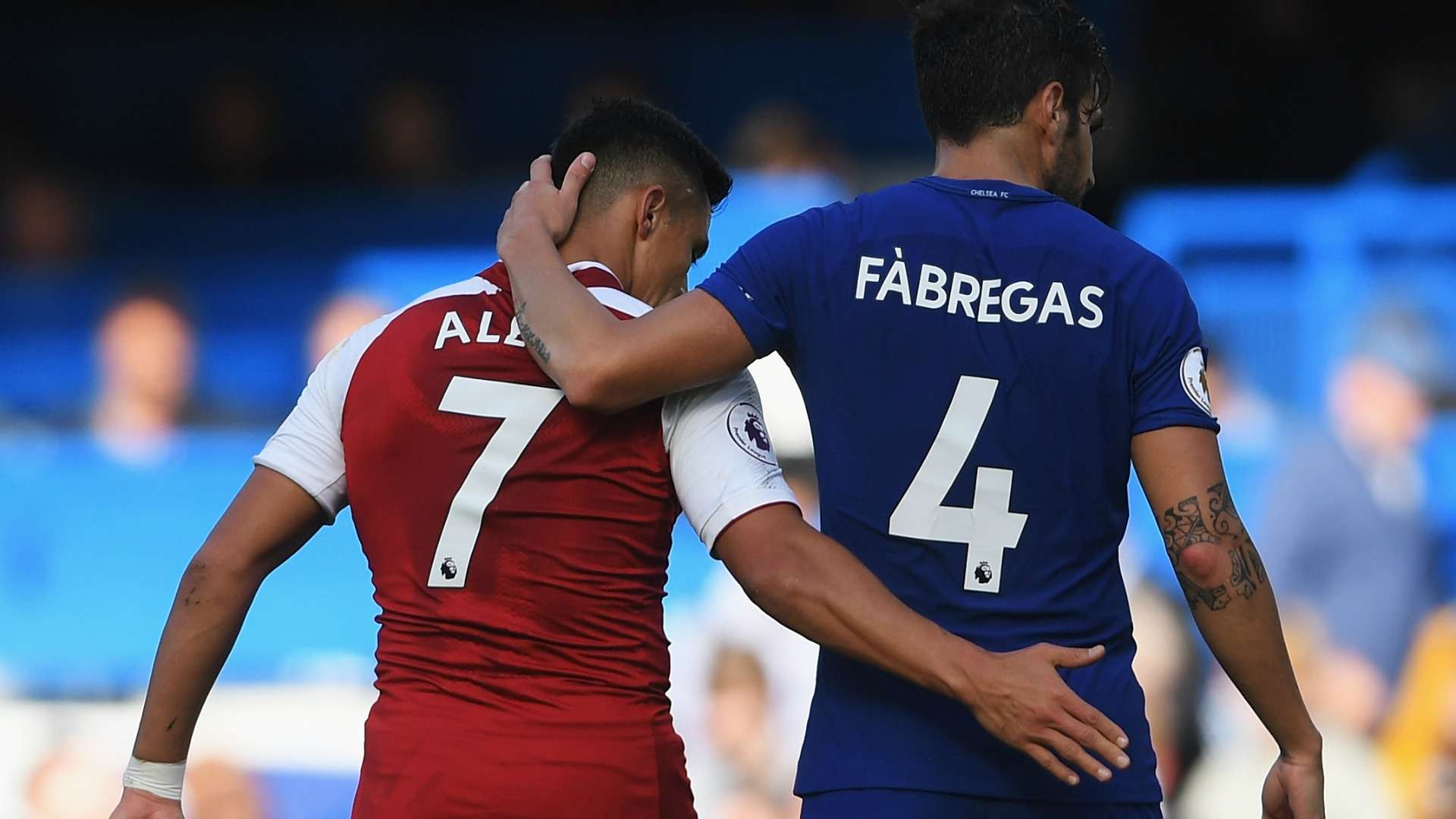 170917 Alexis Sánchez Cesc Fàbregas Chelsea Arsenal